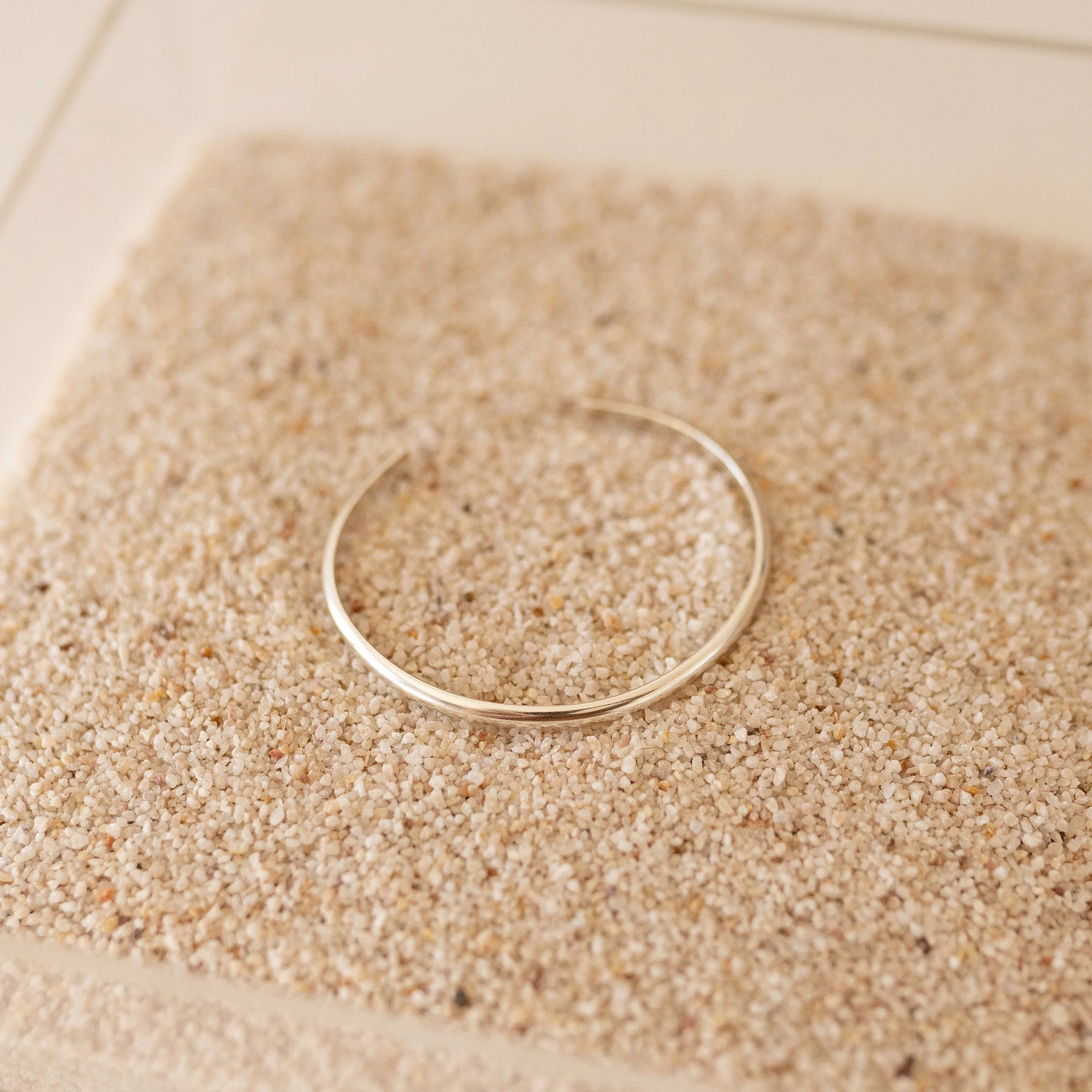 6 Ga. Smooth Cuff Bracelet - Image 2