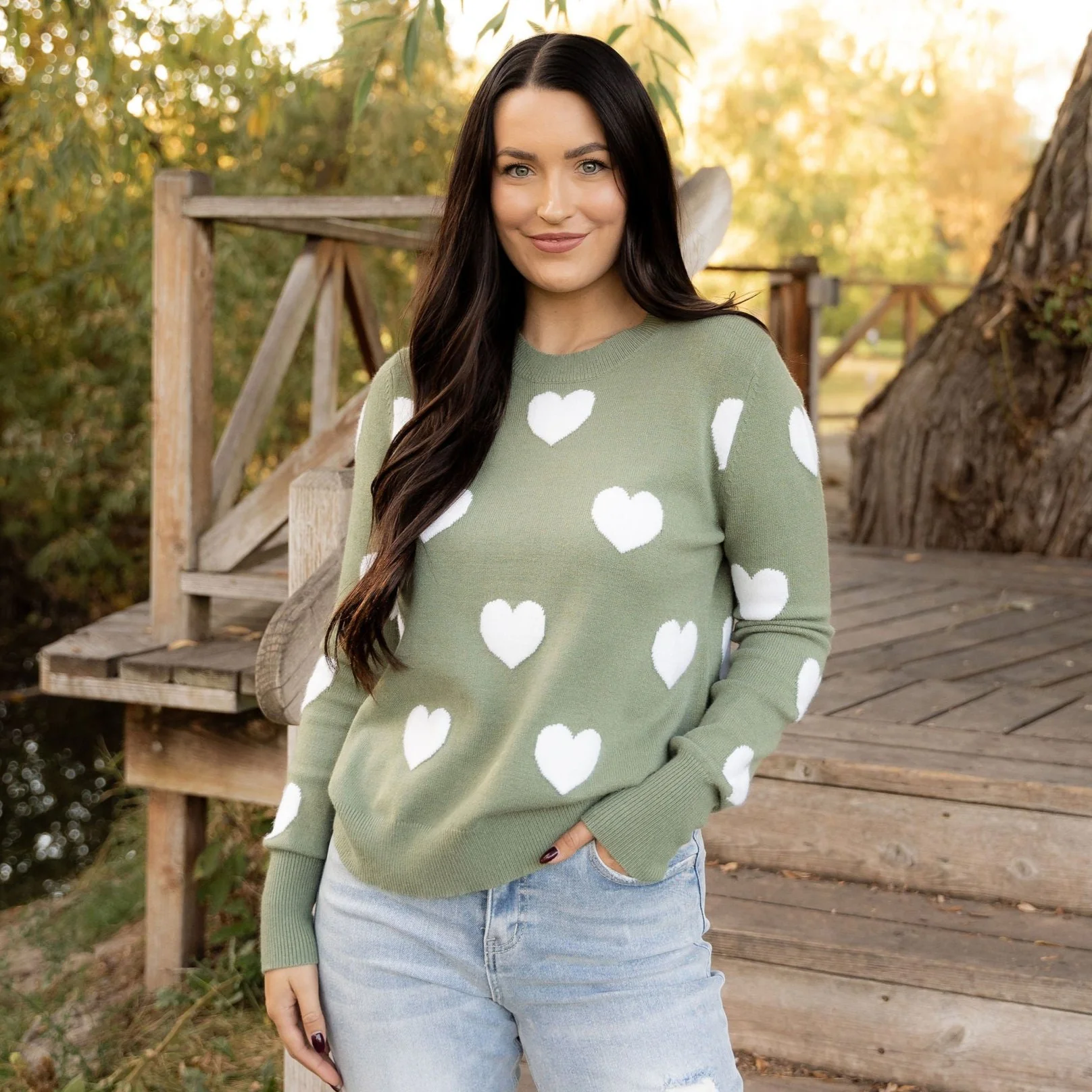 Amore Sweater - Green - Image 3