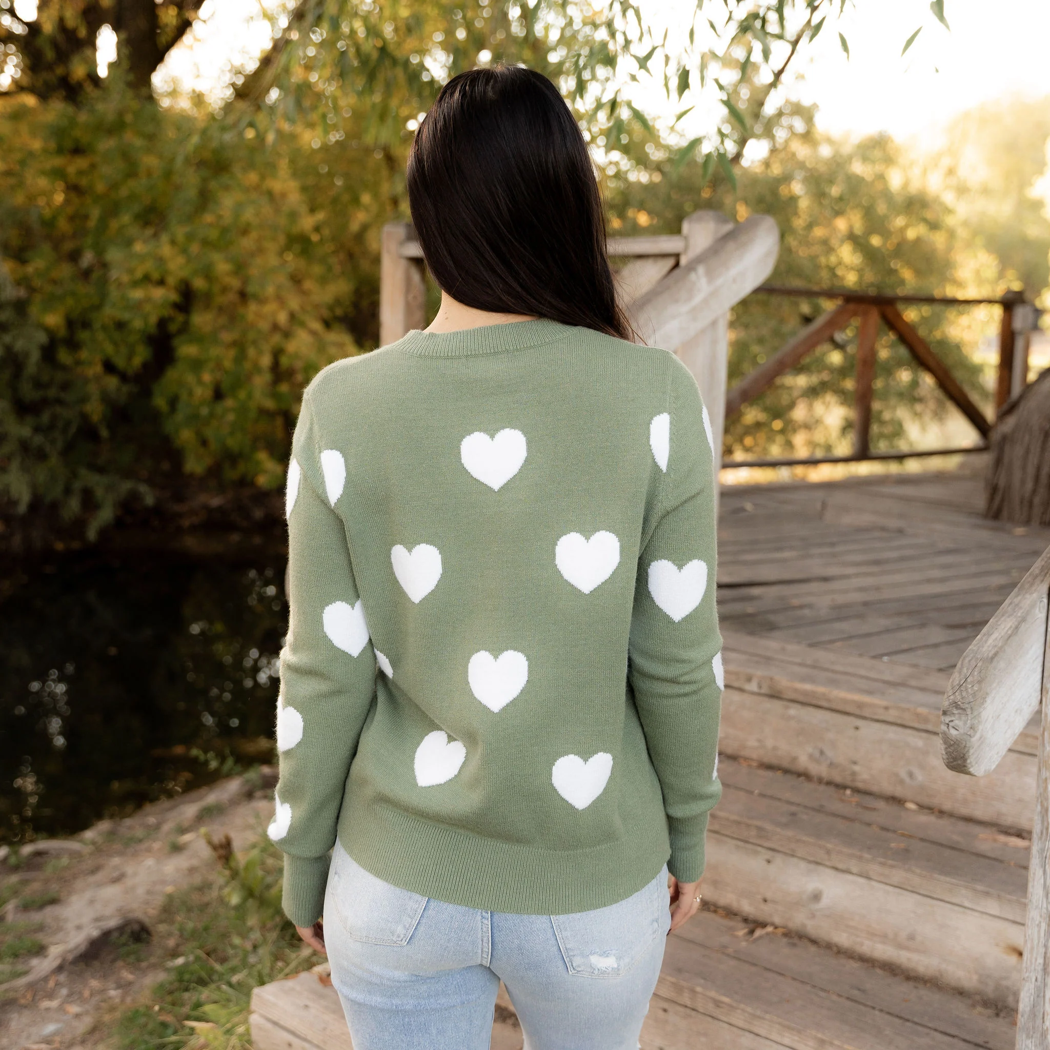 Amore Sweater - Green - Image 6