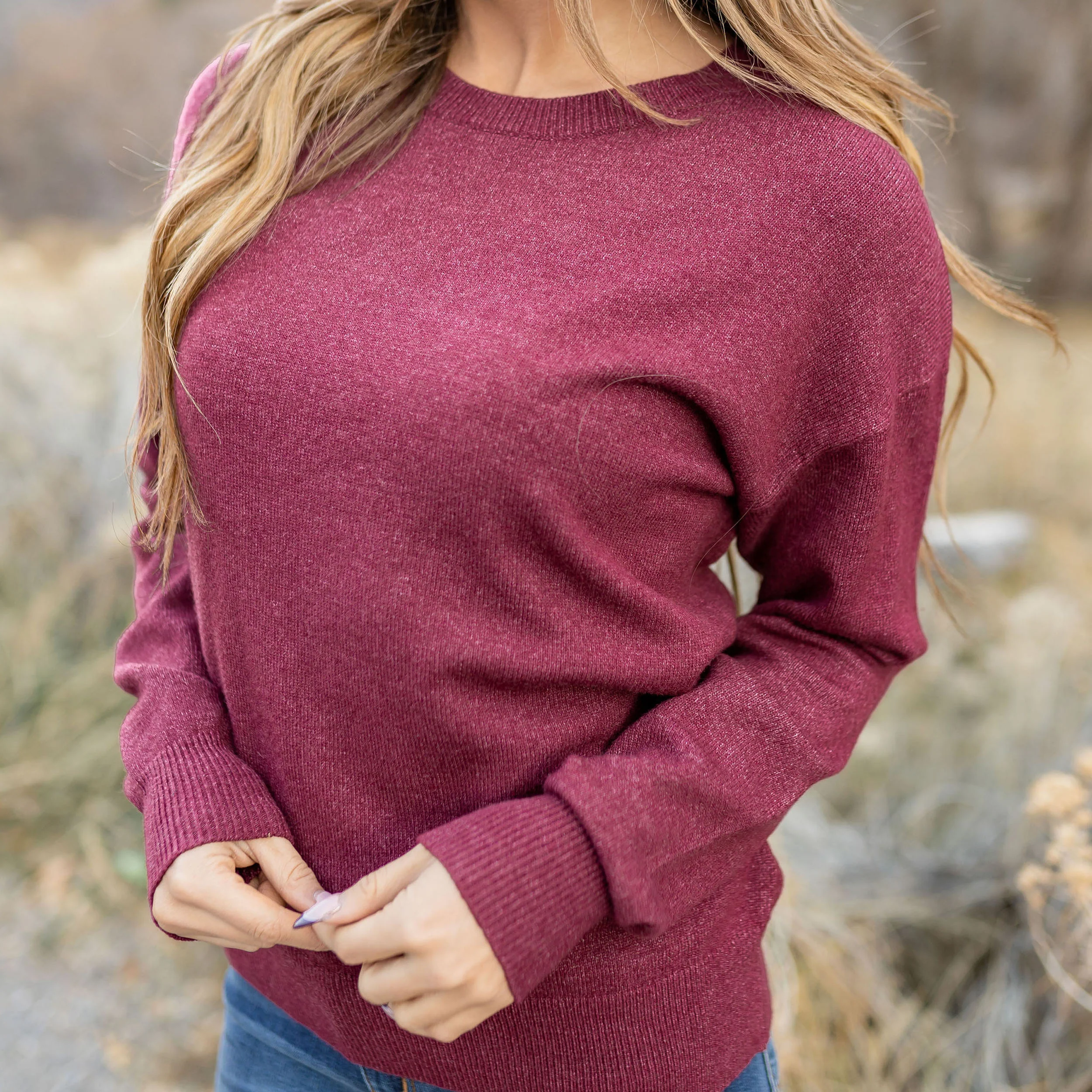 Arlo Sweater - Red Speckle - Image 3