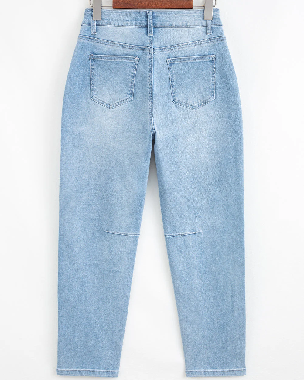 Calla High Rise Relaxed Patch Pocket Jeans - Image 4