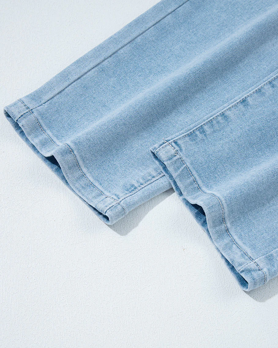 Calla High Rise Relaxed Patch Pocket Jeans - Image 5