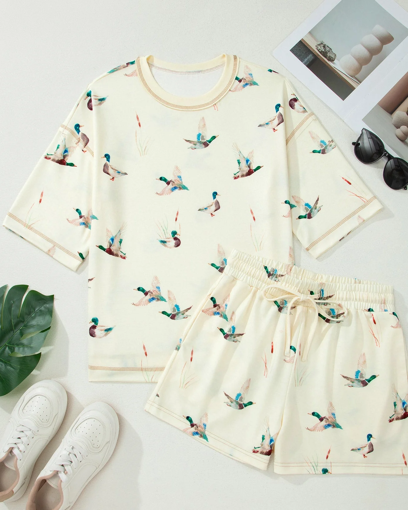 Mallard Duck Drawstring Short Set - Image 3