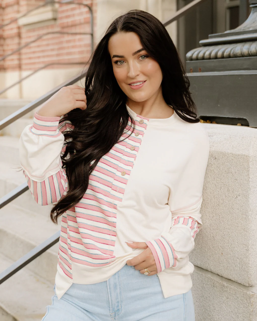 Bennie Top - Pink - Image 2