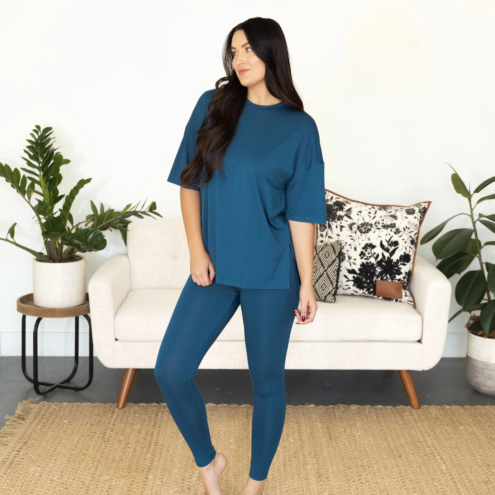 Blythe Loungewear Bottom - Teal