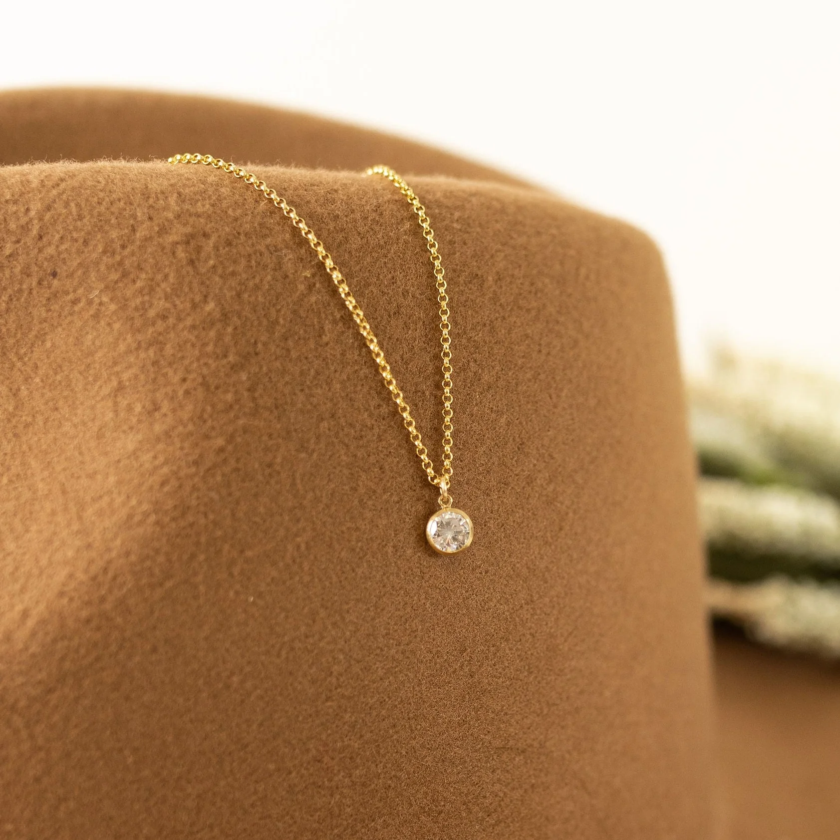 CZ Pendant Necklace - Image 3