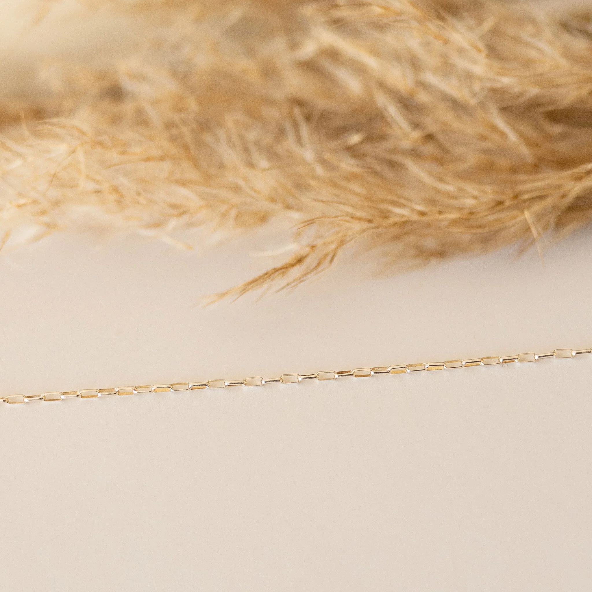 Delicate Elongated Oval Necklace - Image 5