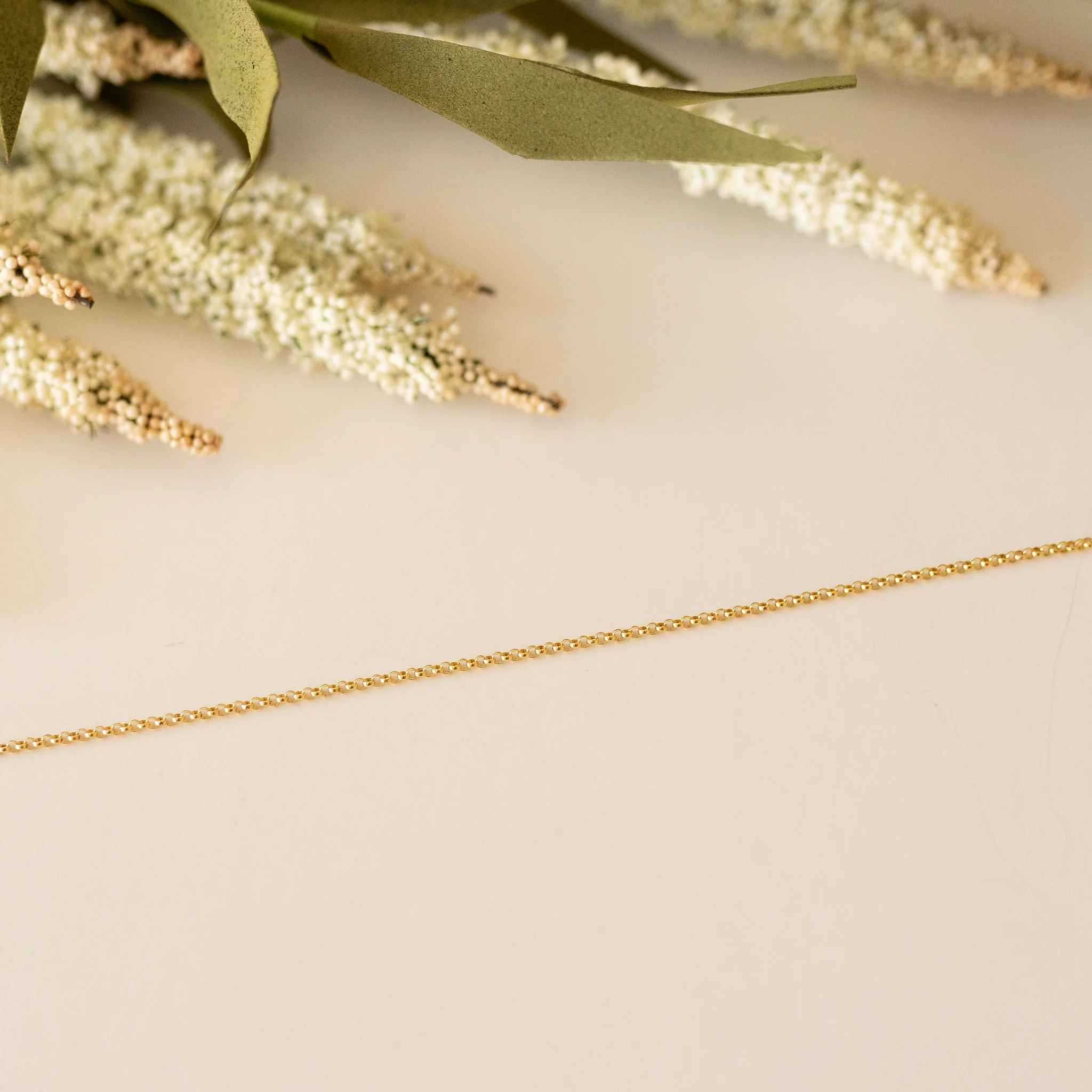 Delicate Rolo Bracelet - Image 4