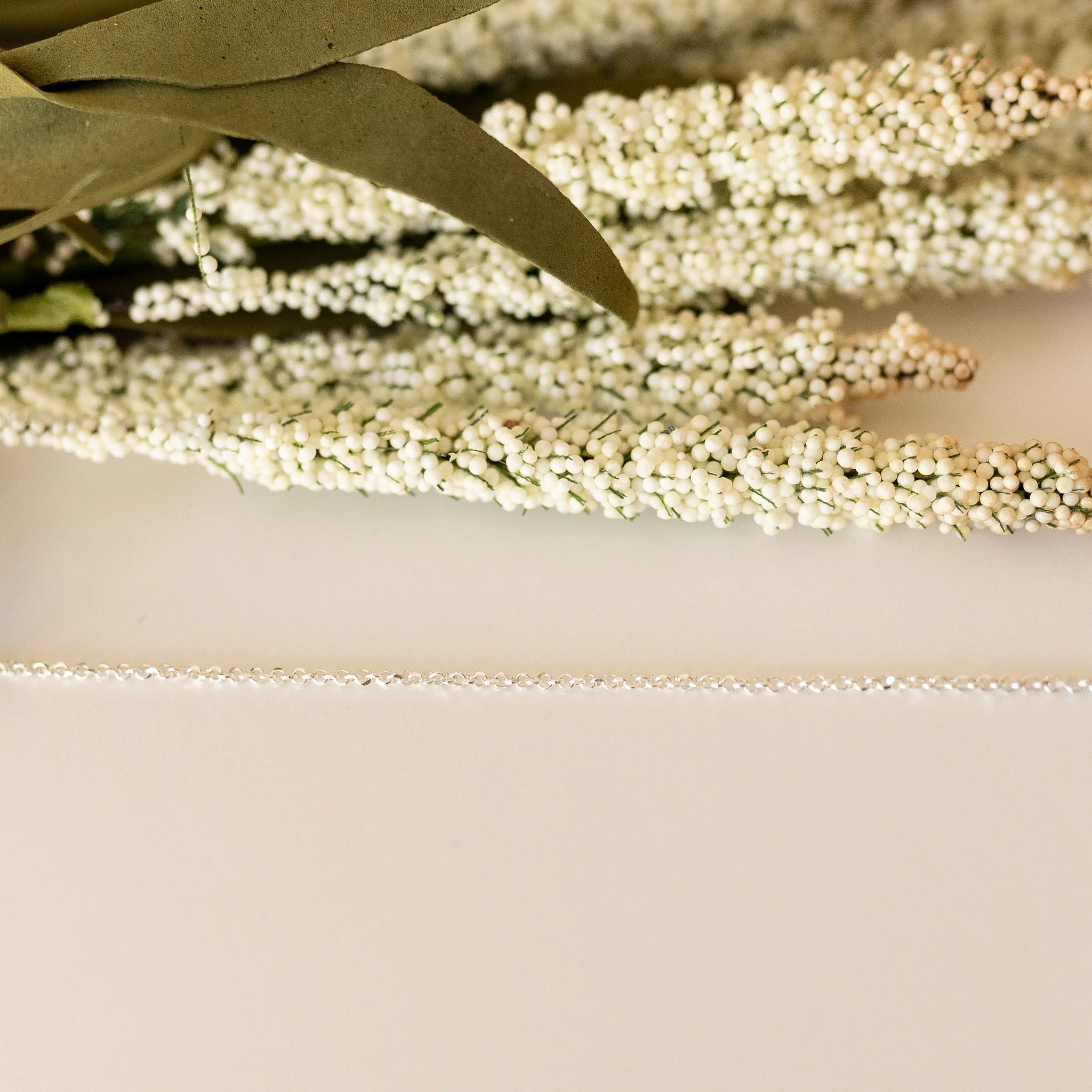 Delicate Rolo Necklace - Image 4