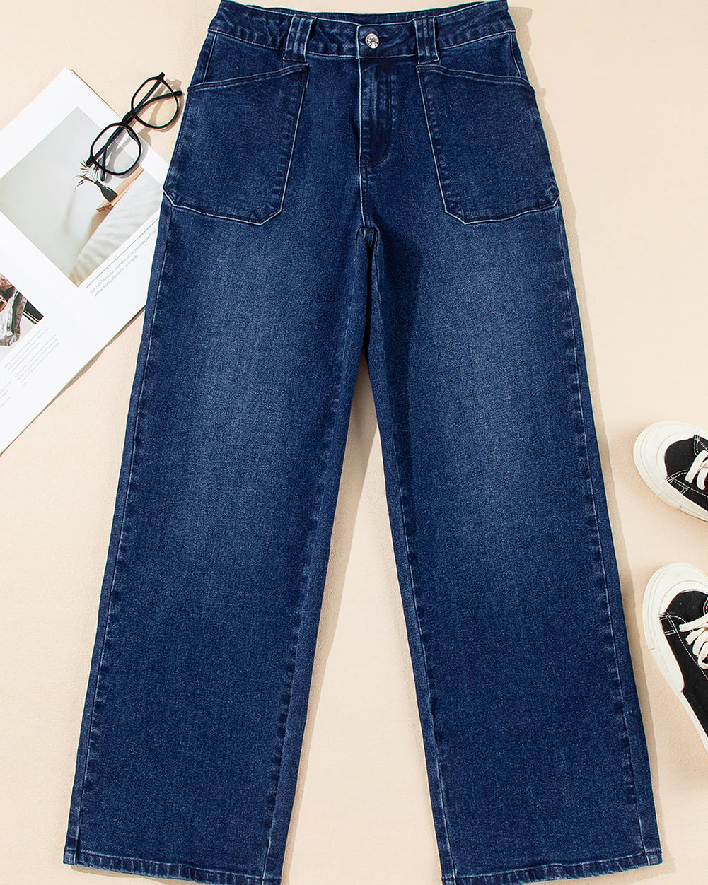 Blakely Daily Fashion Straight Leg Mid-Rise Shift Jeans - Image 2