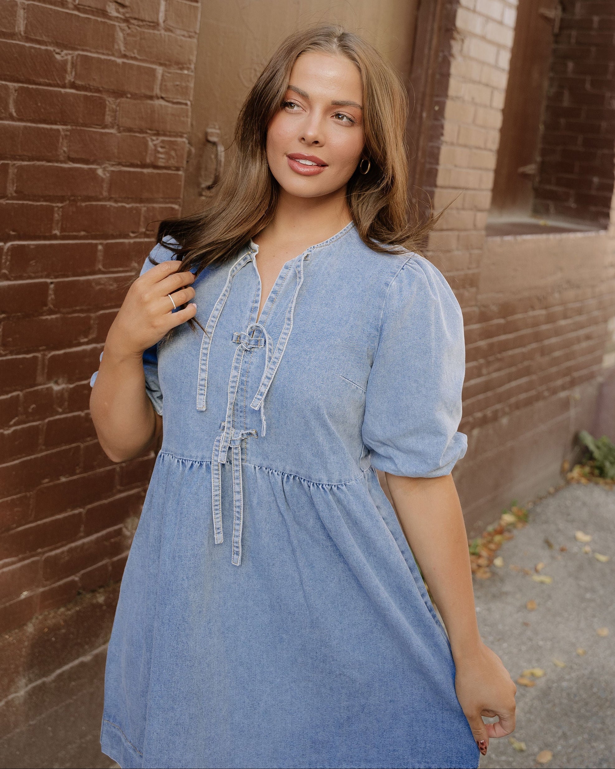 Fallon Denim Dress - Image 5
