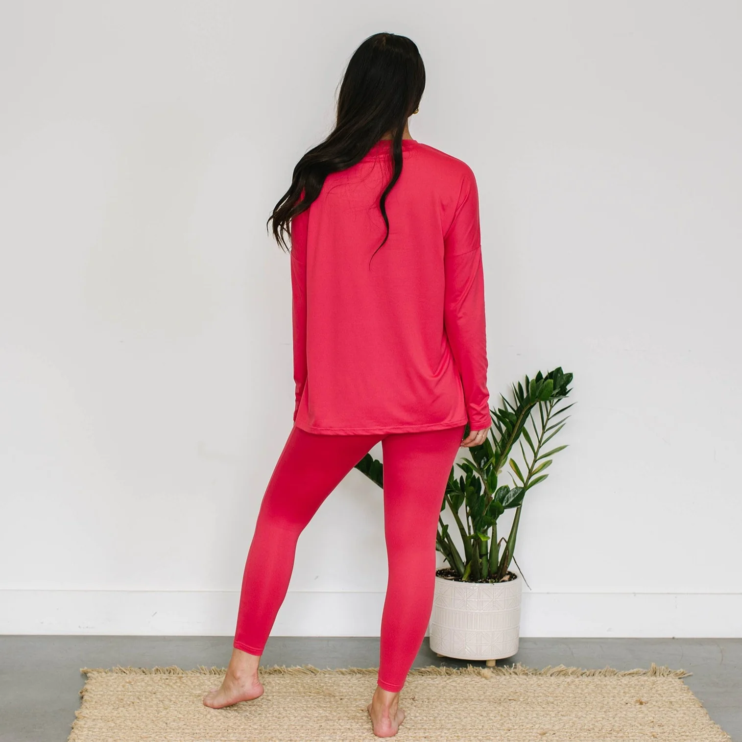 Elliot Lounge Set - Raspberry - Image 10