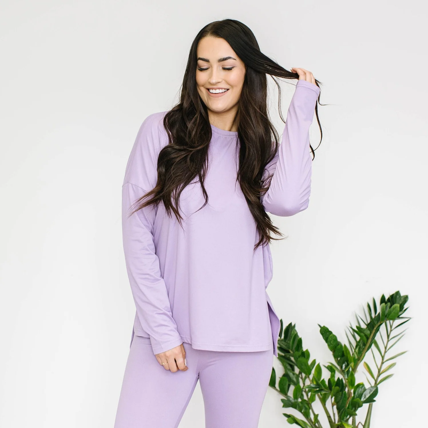 Elliot Lounge Set - Lilac - Image 4