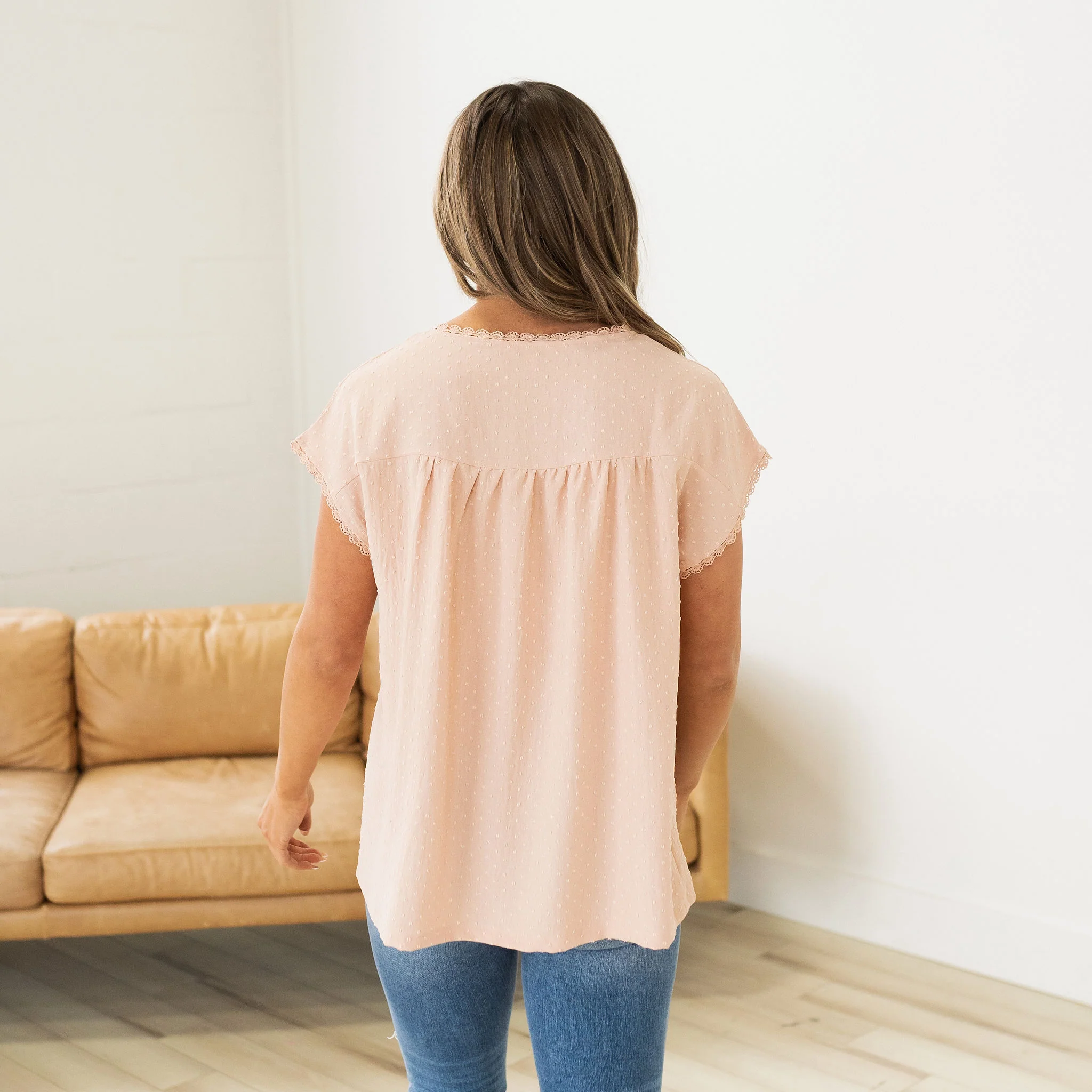 Elodie Blouse - Blush - Image 6