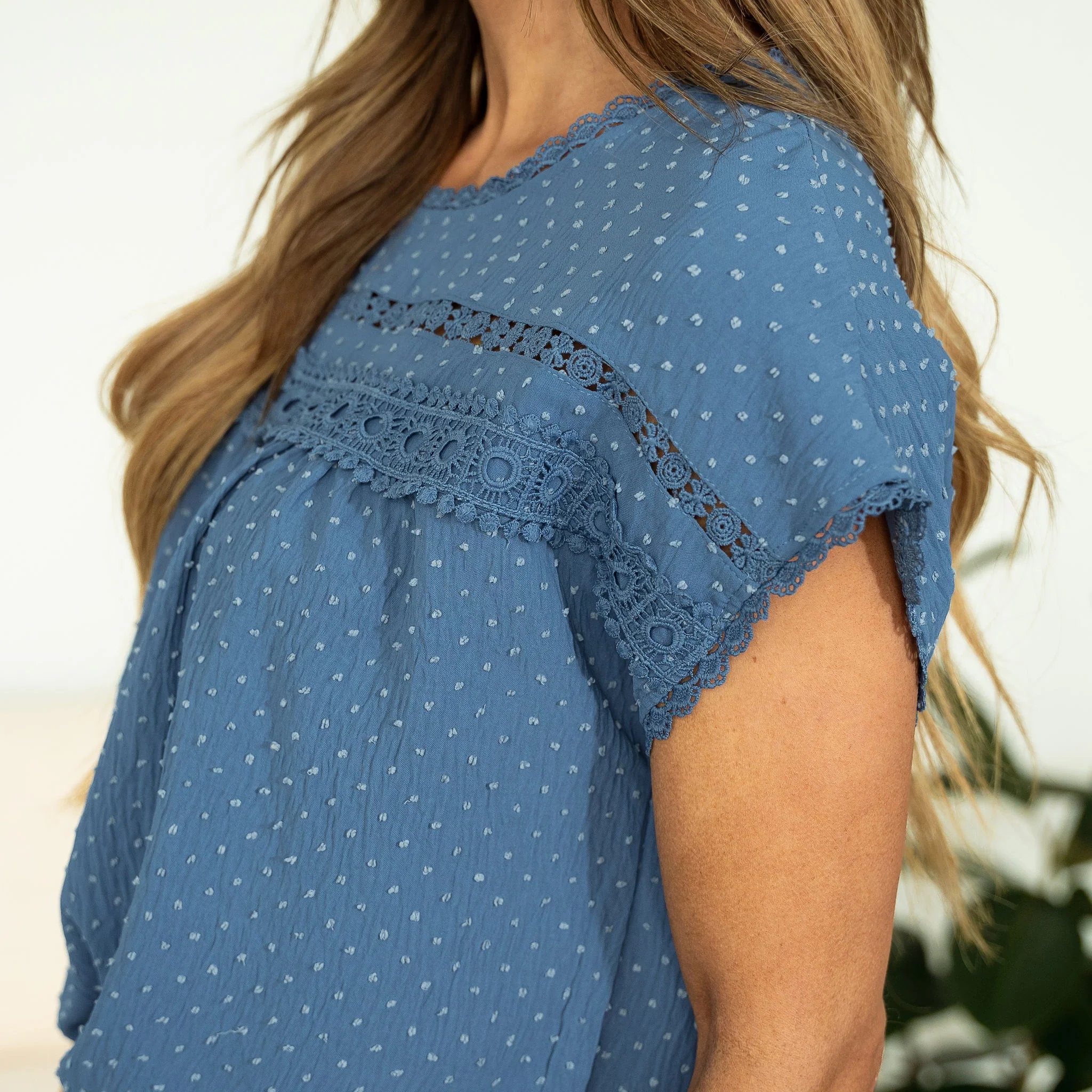 Elodie Blouse - Indigo - Image 5