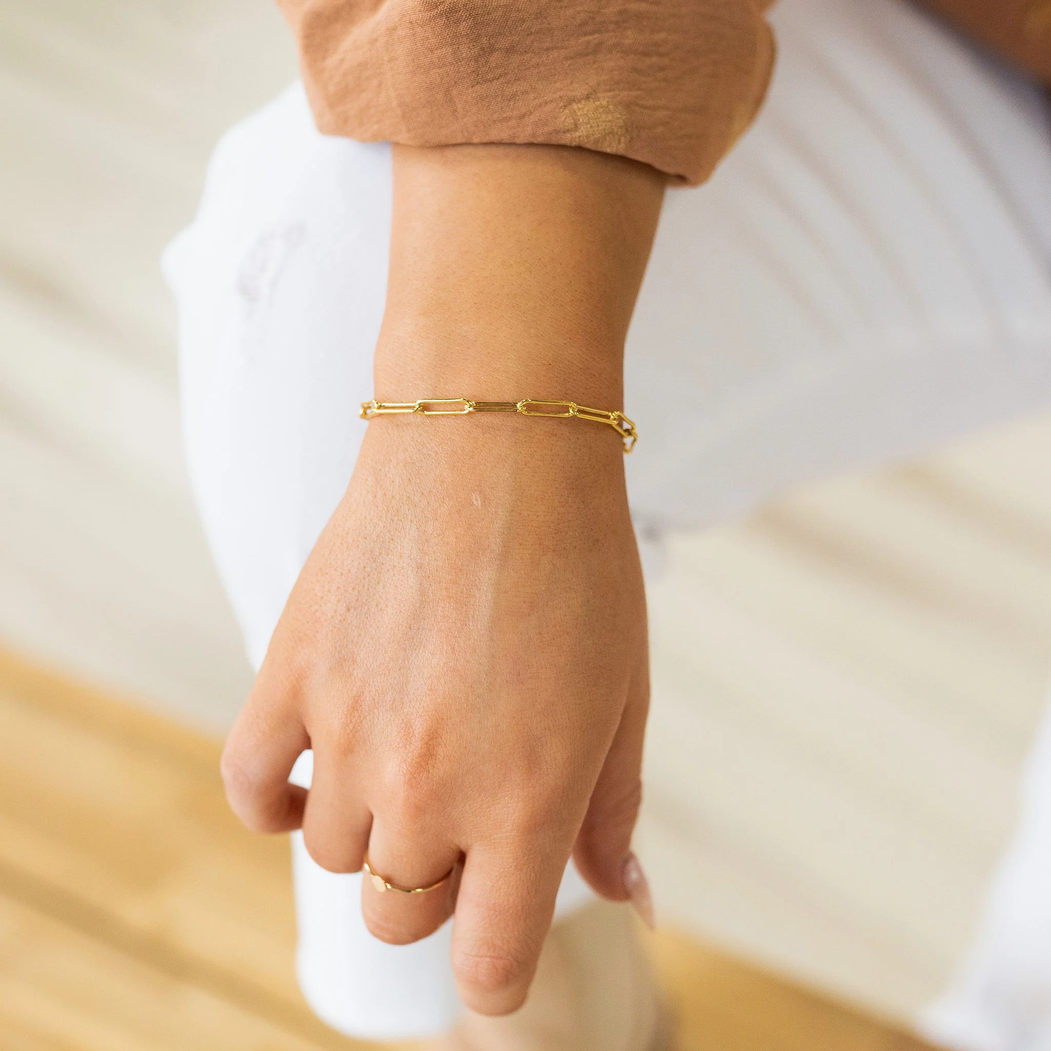 Elongated Oval Bracelet - Image 10