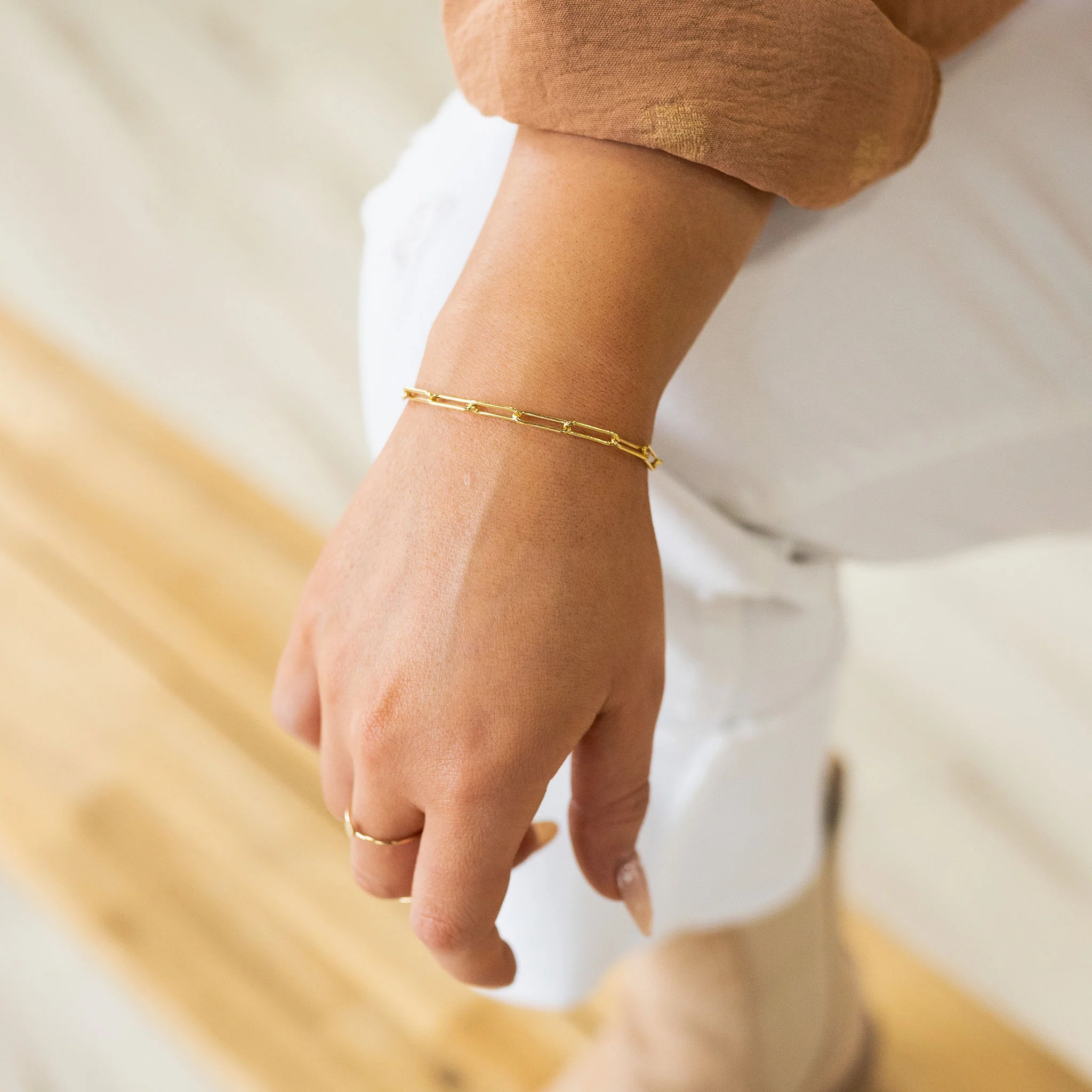 Elongated Oval Bracelet - Image 9