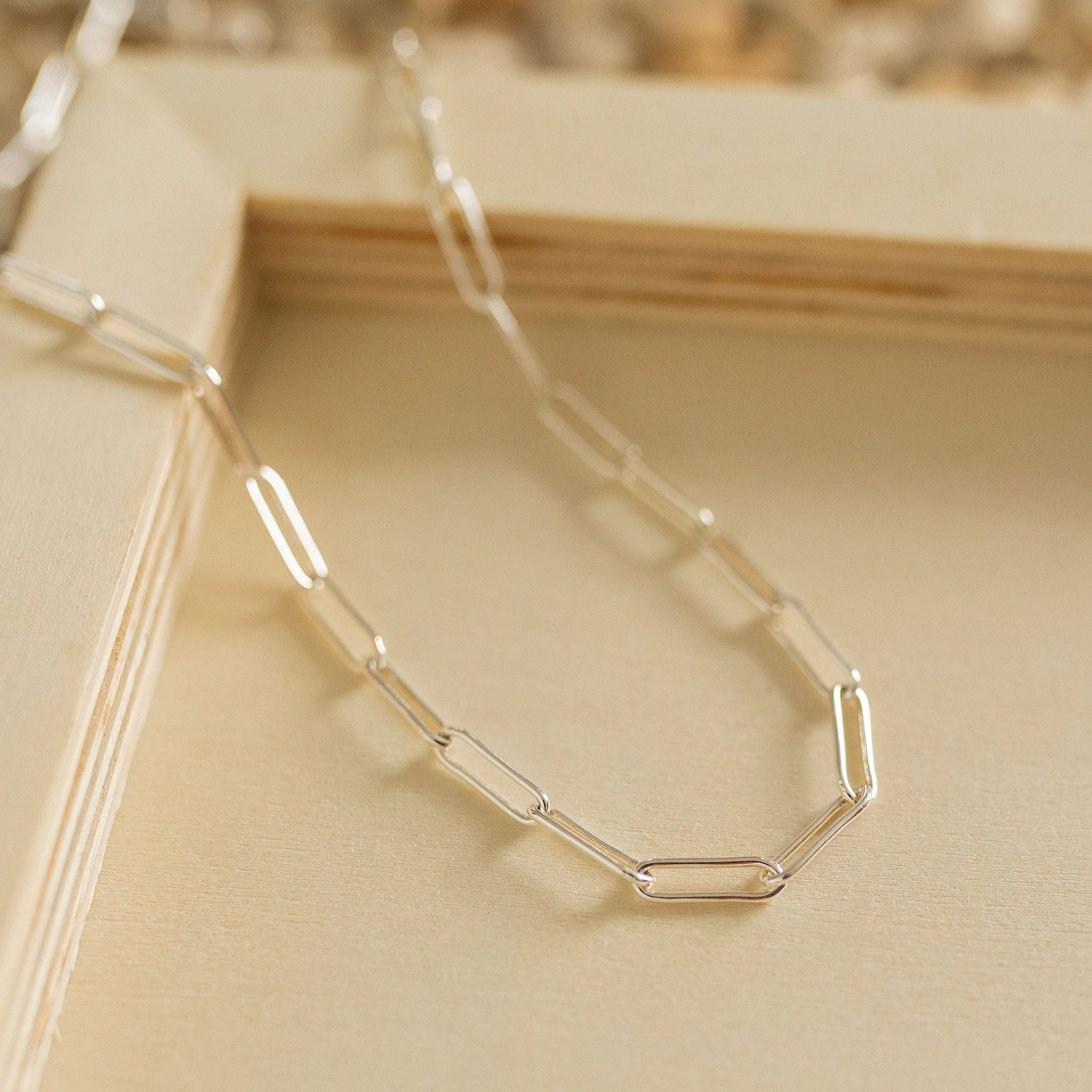 Elongated Oval Necklace - Image 5