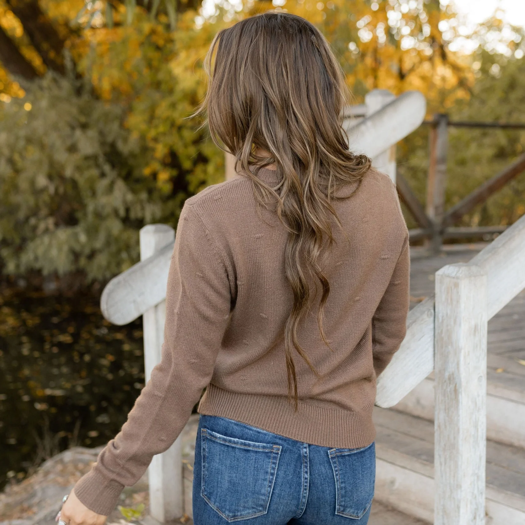 Emery Sweater - Brown - Image 6