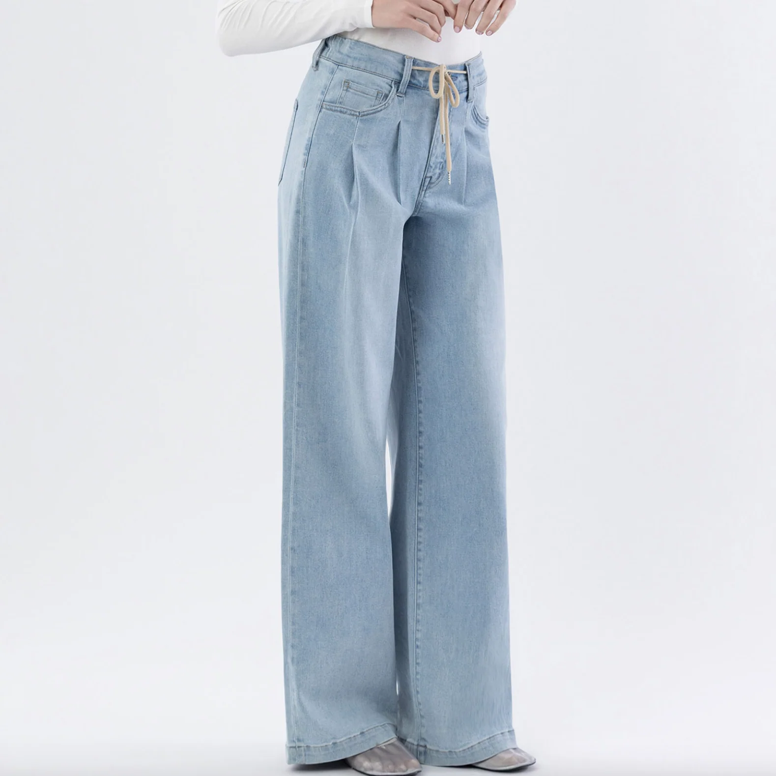Rowen Wide Leg Jeans - Flying Monkey - Image 4