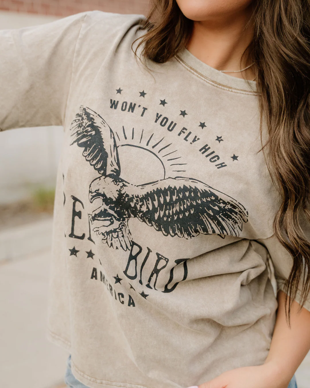 Free Bird Mineral Wash Tee - Image 12