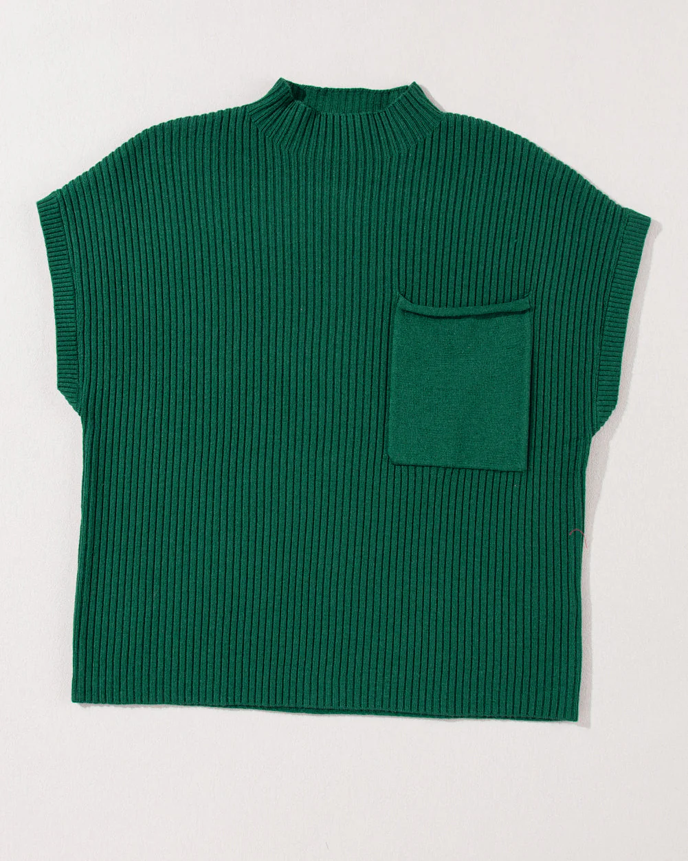 Ayla Short Sleeve Sweater - Forrest - Image 5