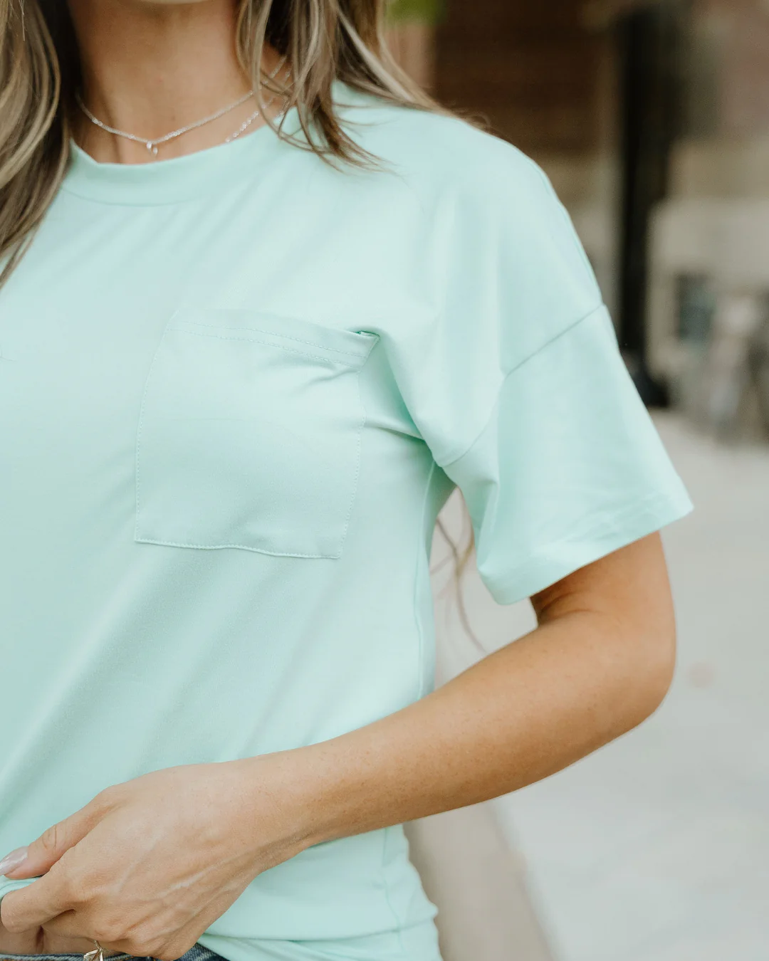 Harper Tee - Mint - Image 4