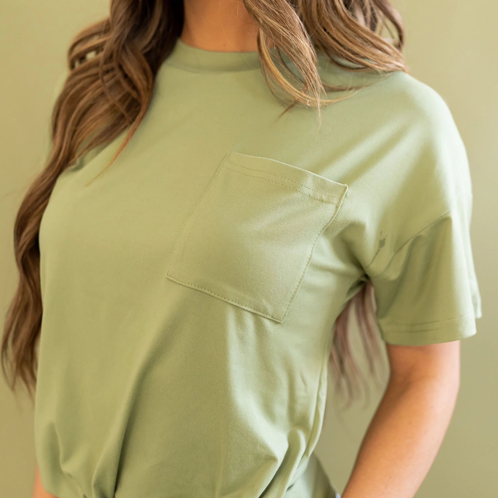 Harper Tee - Sage - Image 3