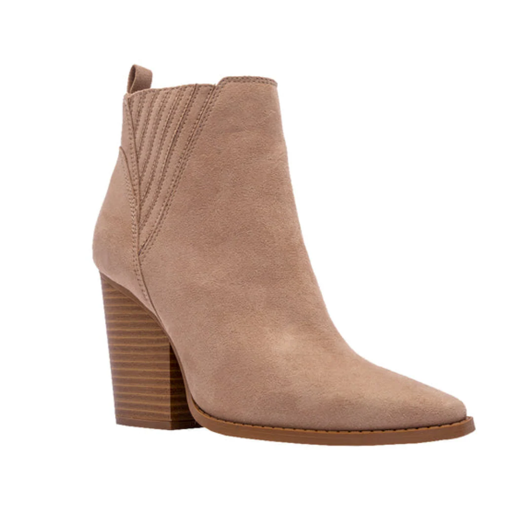 Hayes Bootie - Taupe - Image 3