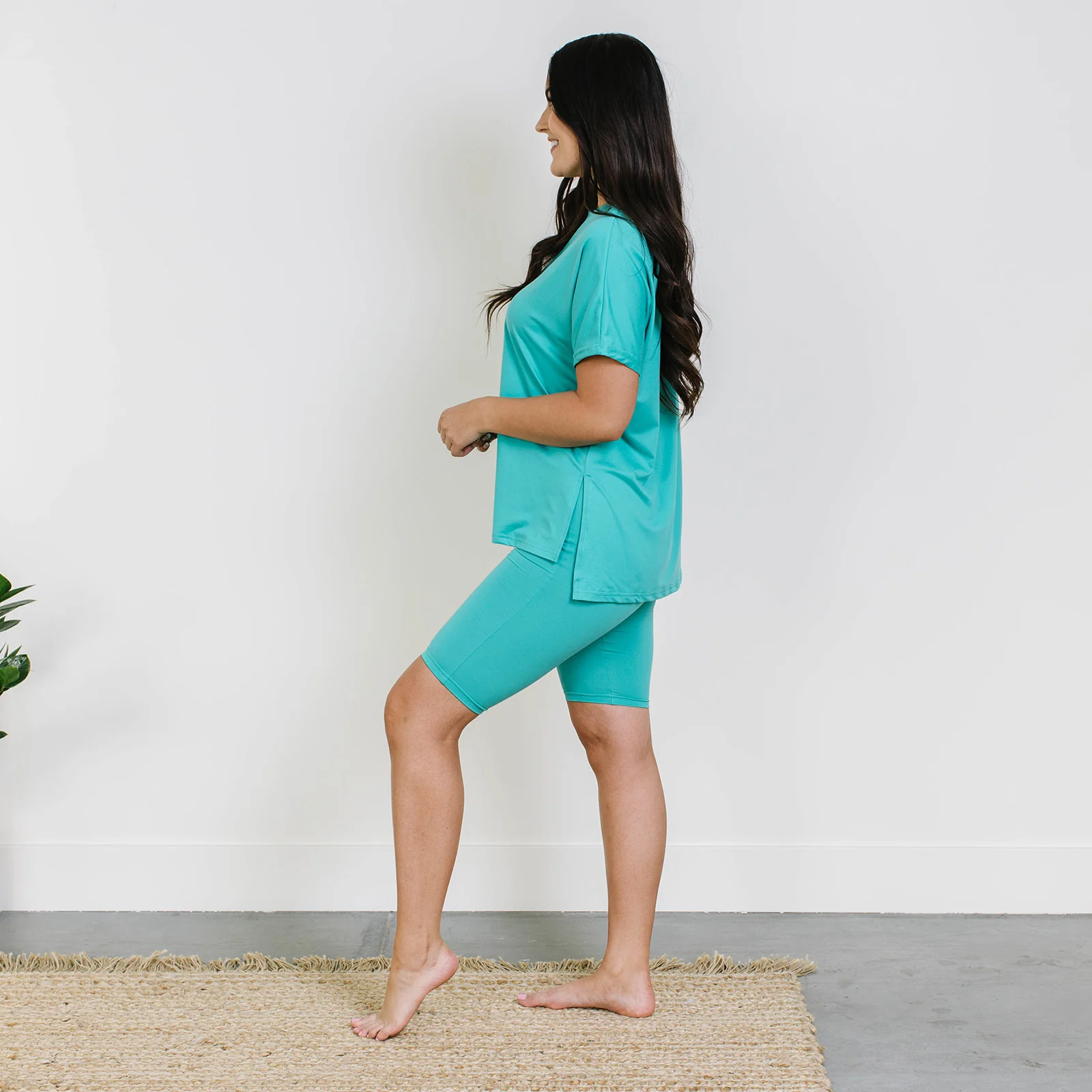 Hazel Loungewear Set - Turquoise - Image 3