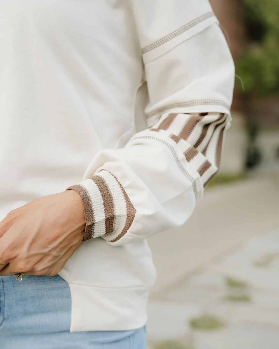 Bennie Top - Brown - Image 6