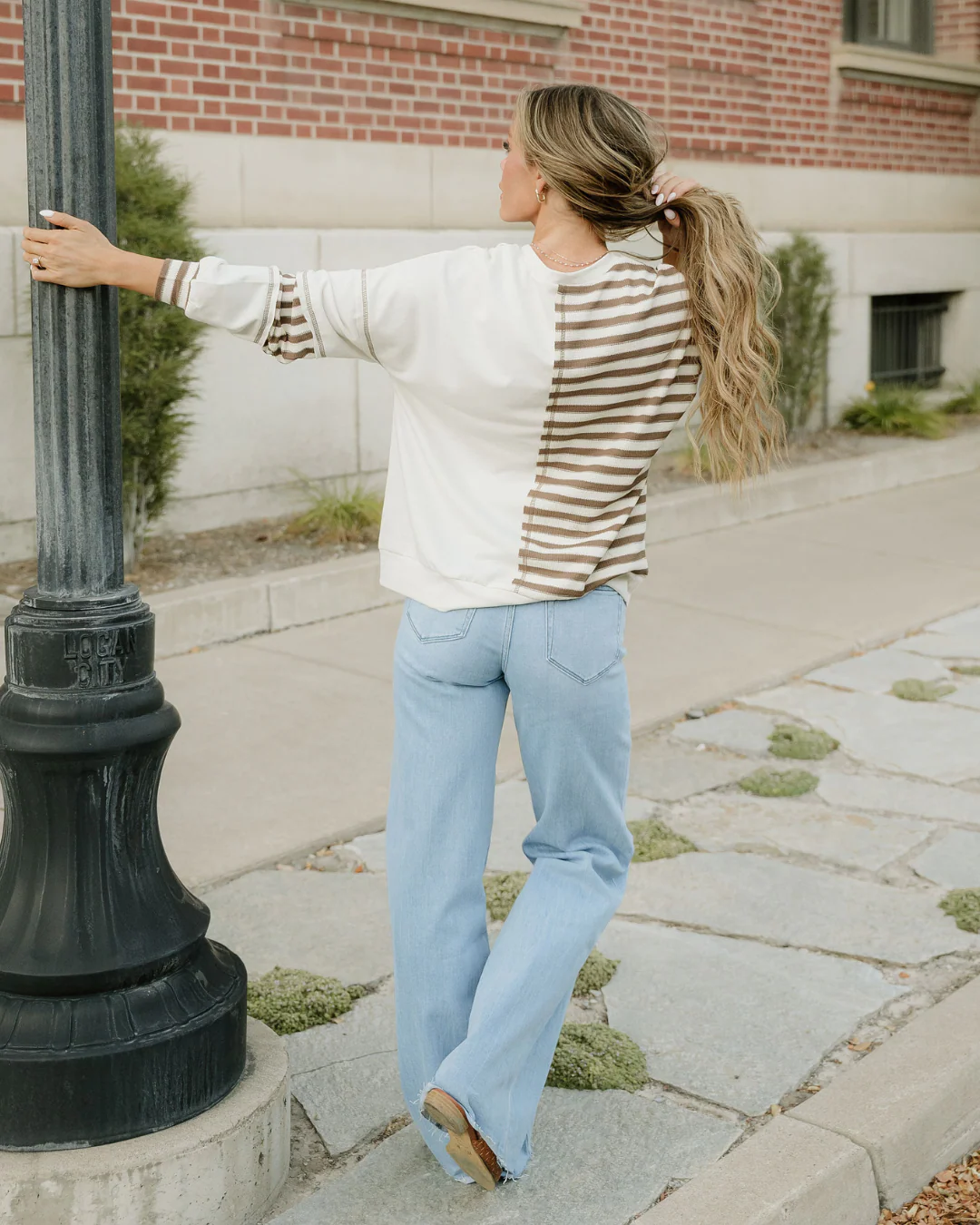 Bennie Top - Brown - Image 9