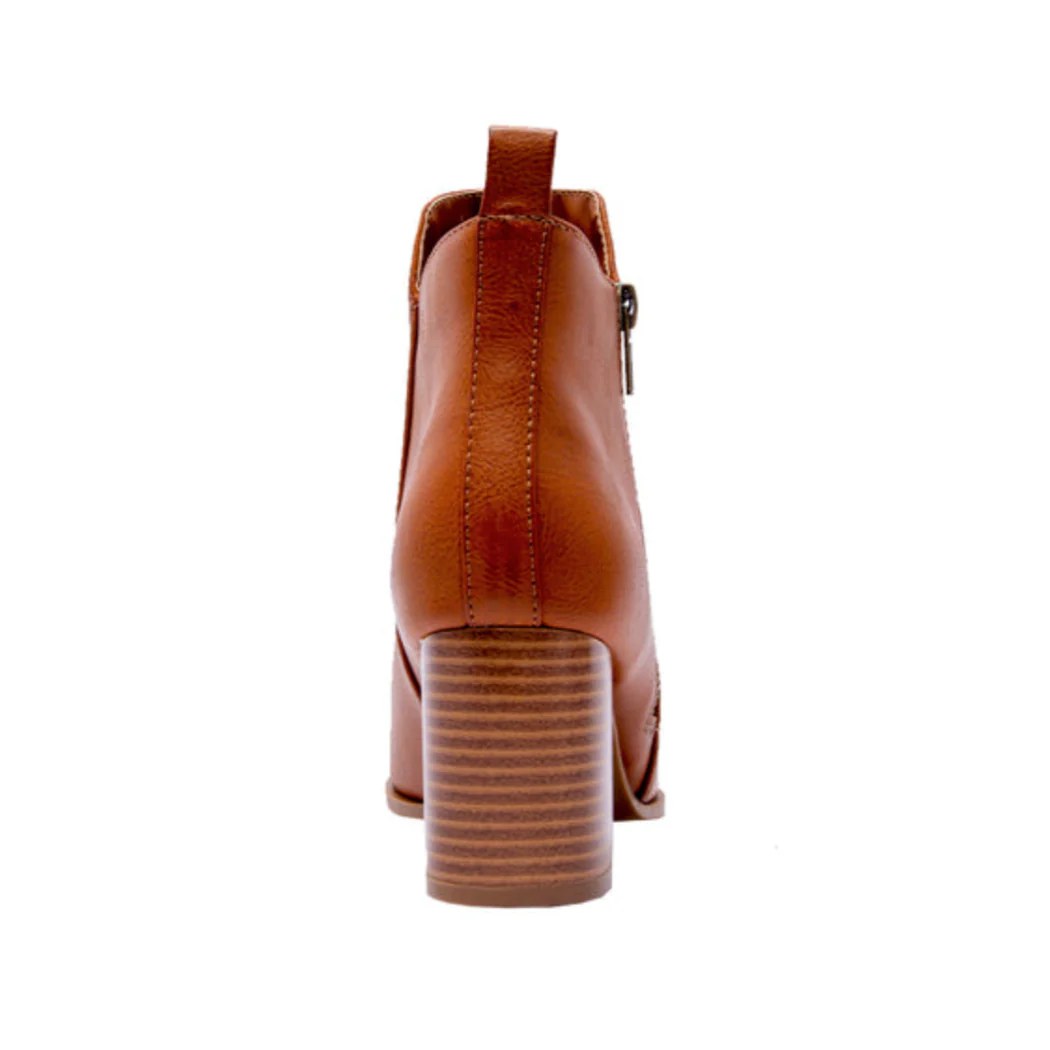 Lennox Bootie - Cognac - Image 6
