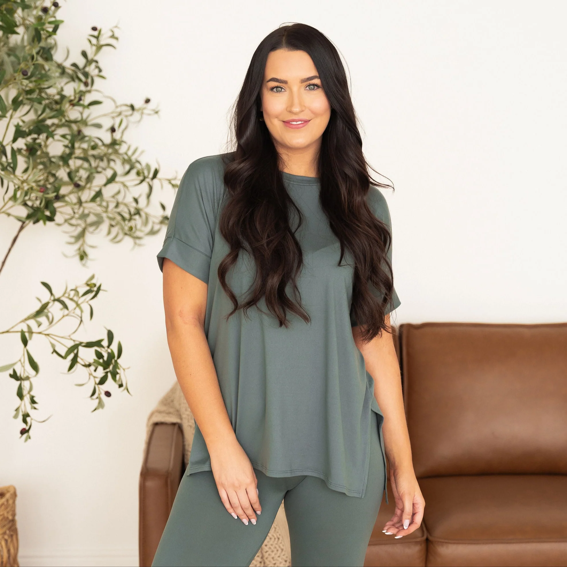 Maddie Microfiber Set - Ash Jade - Image 3