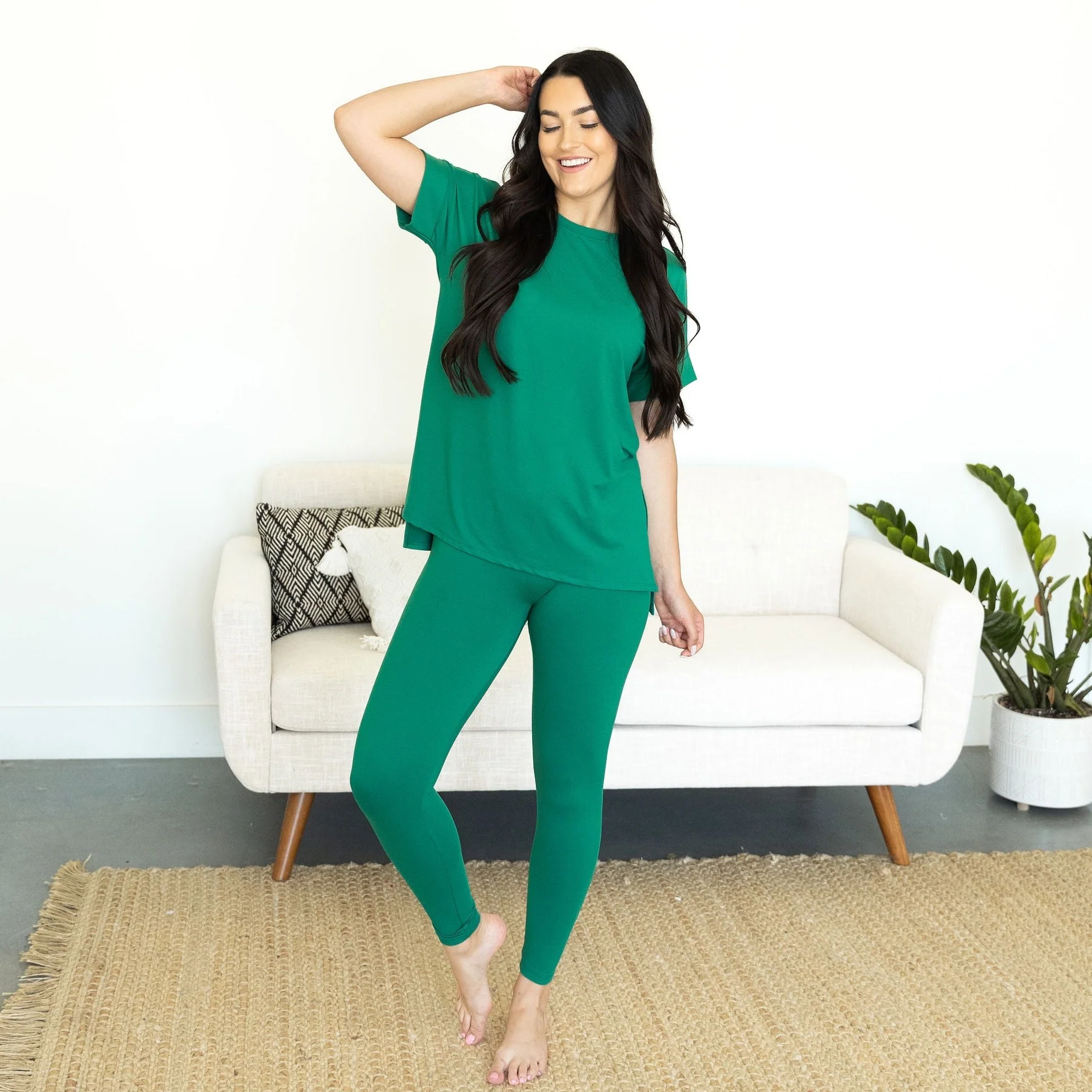 Maddie Microfiber Set - Green - Image 3