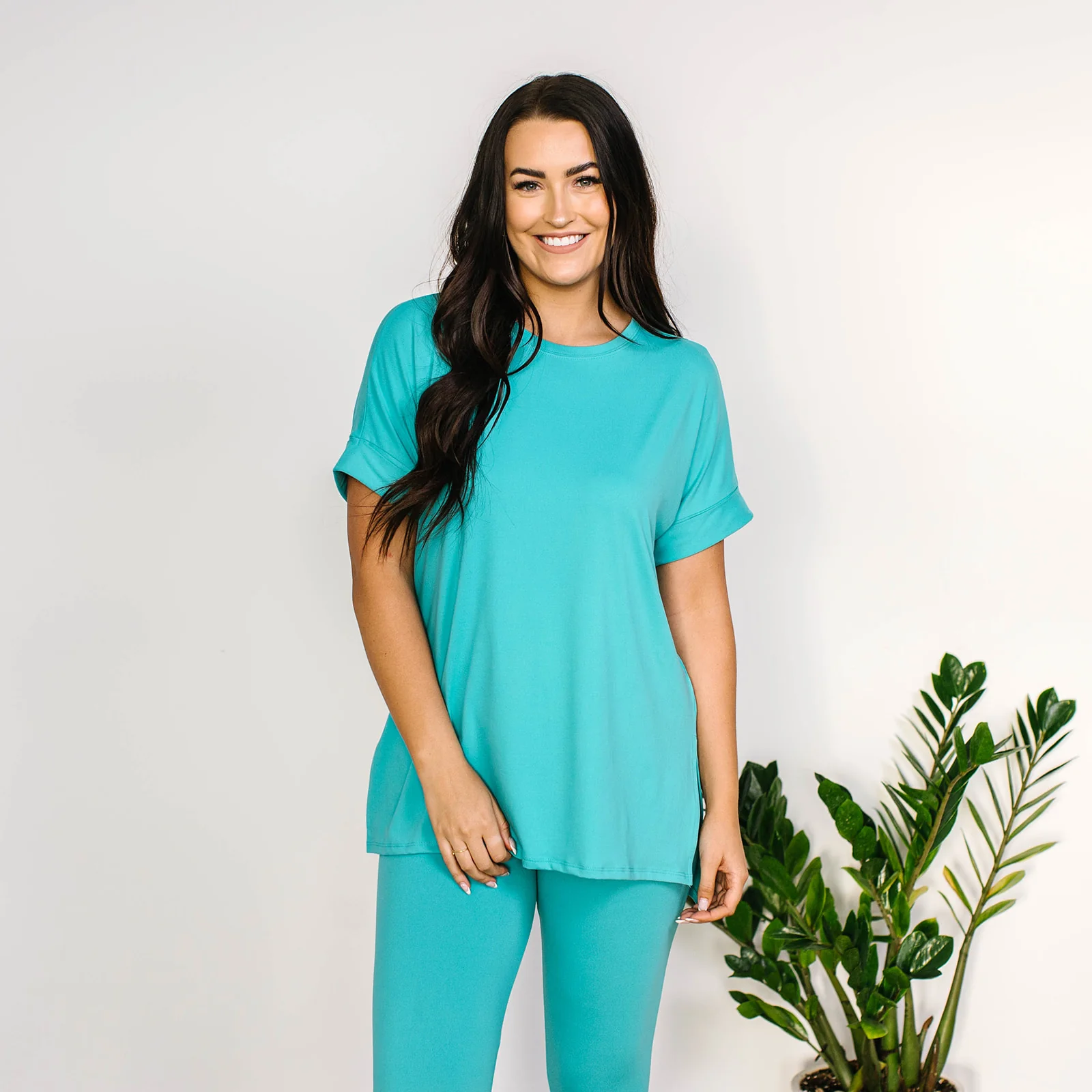Maddie Microfiber Set - Turquoise - Image 5