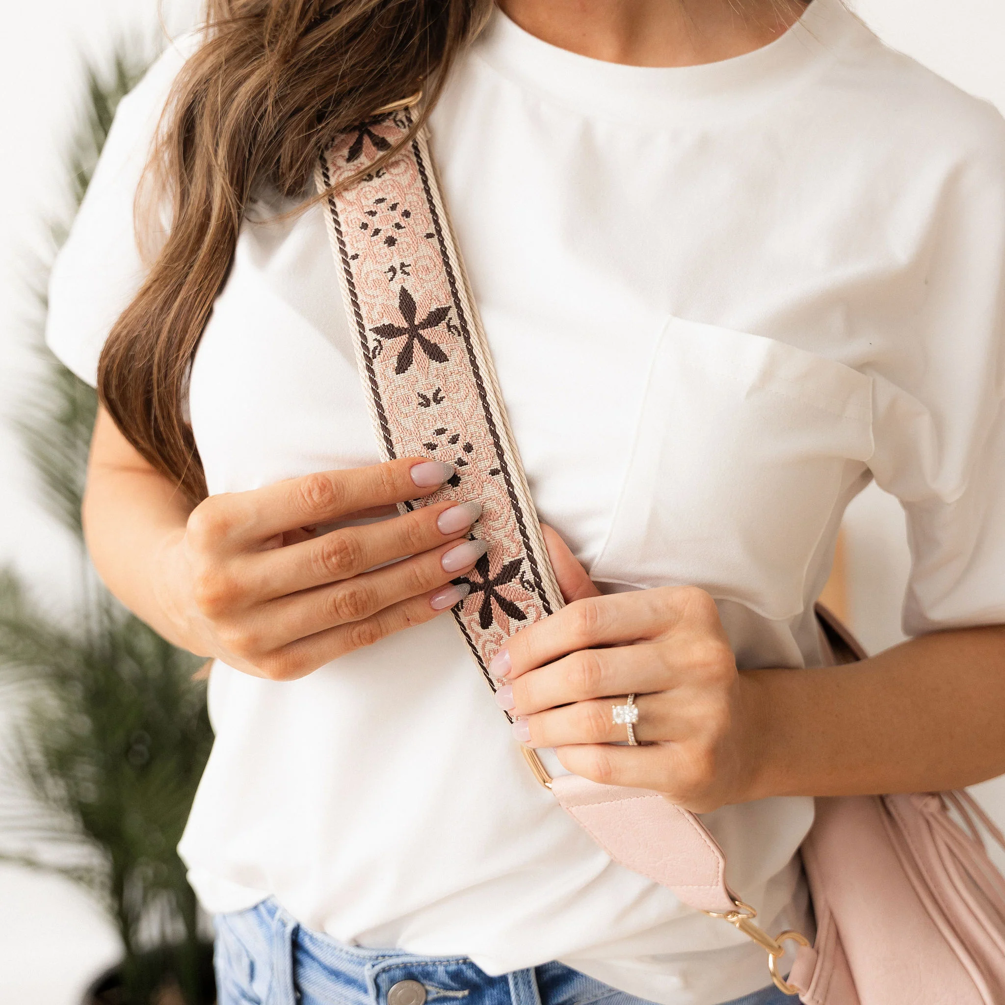 Aria Sling Backpack - Blush - Image 4