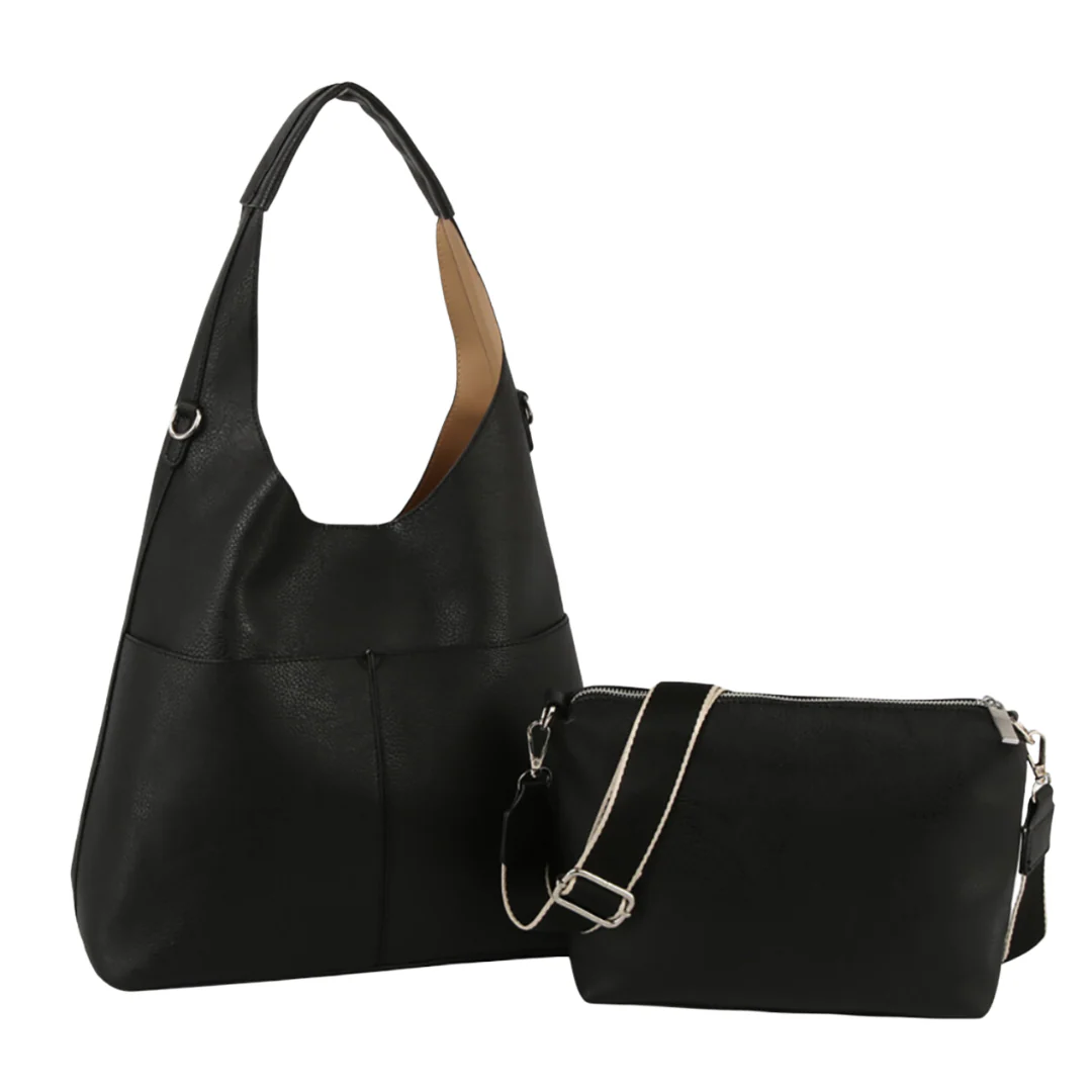 Evelyn Bag Set - Black - Image 5