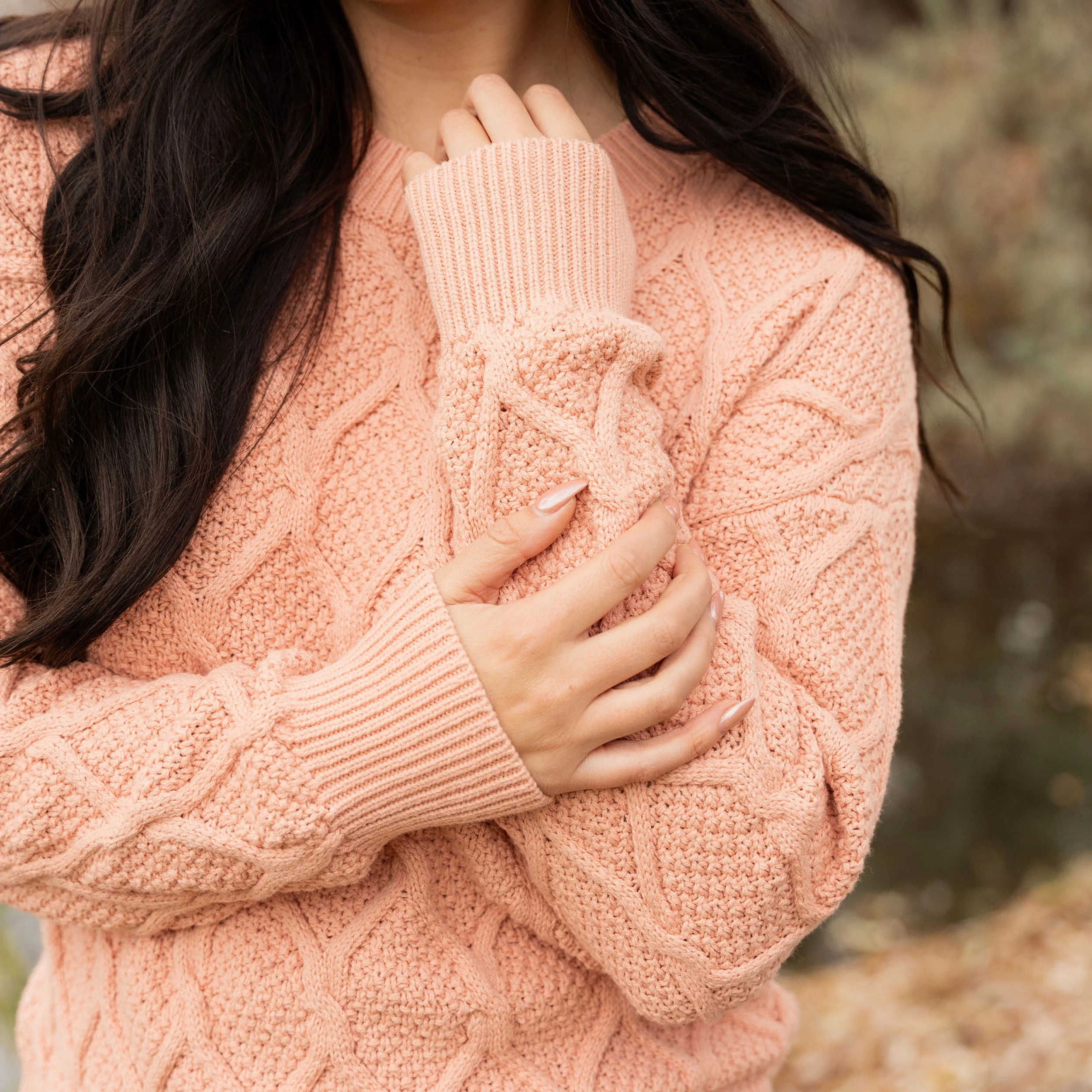 Larken Sweater - Melon - Image 3