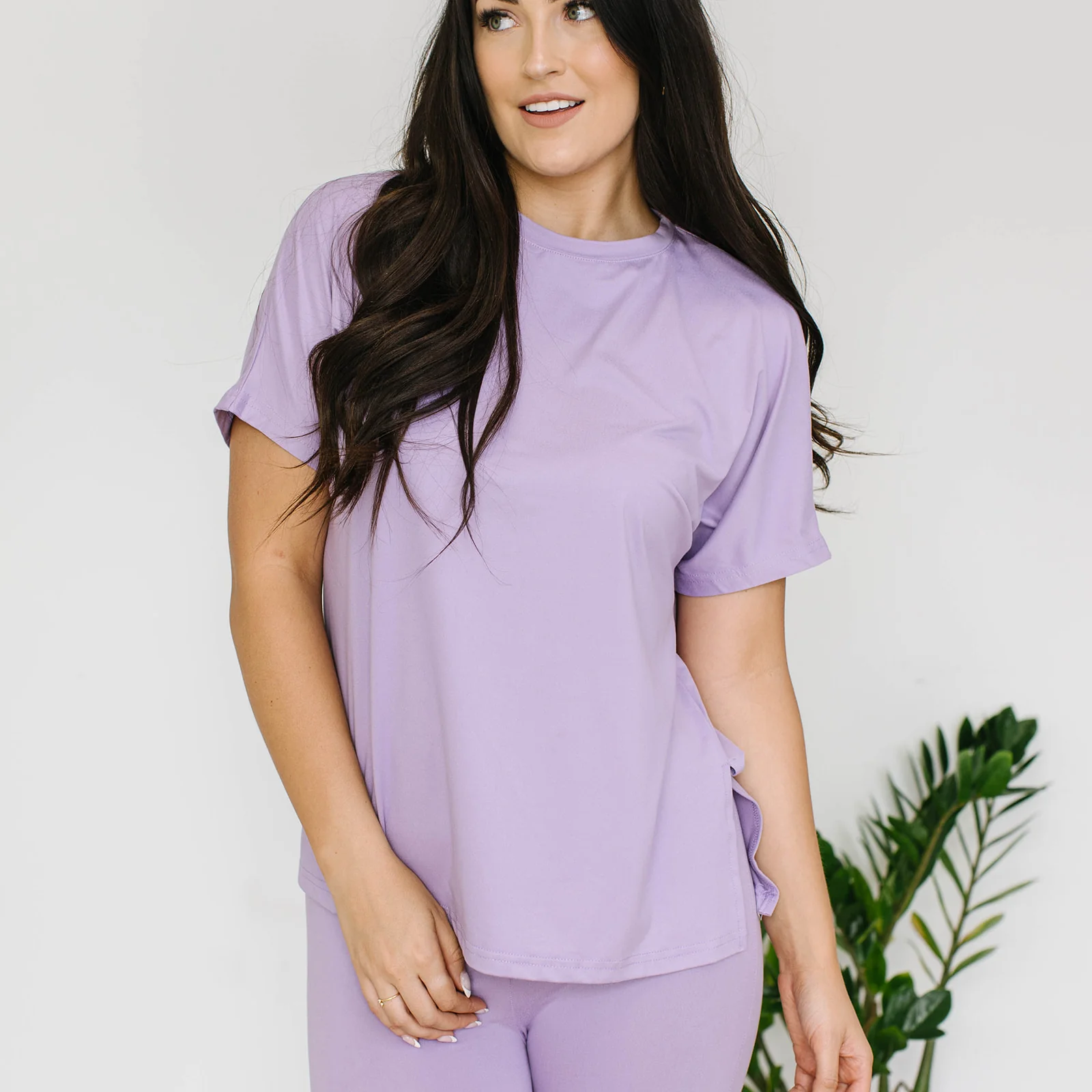 Quinn Loungewear Set - Lilac - Image 3