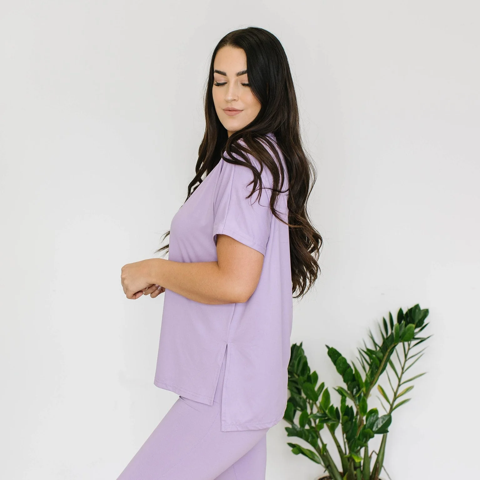 Quinn Loungewear Set - Lilac - Image 4