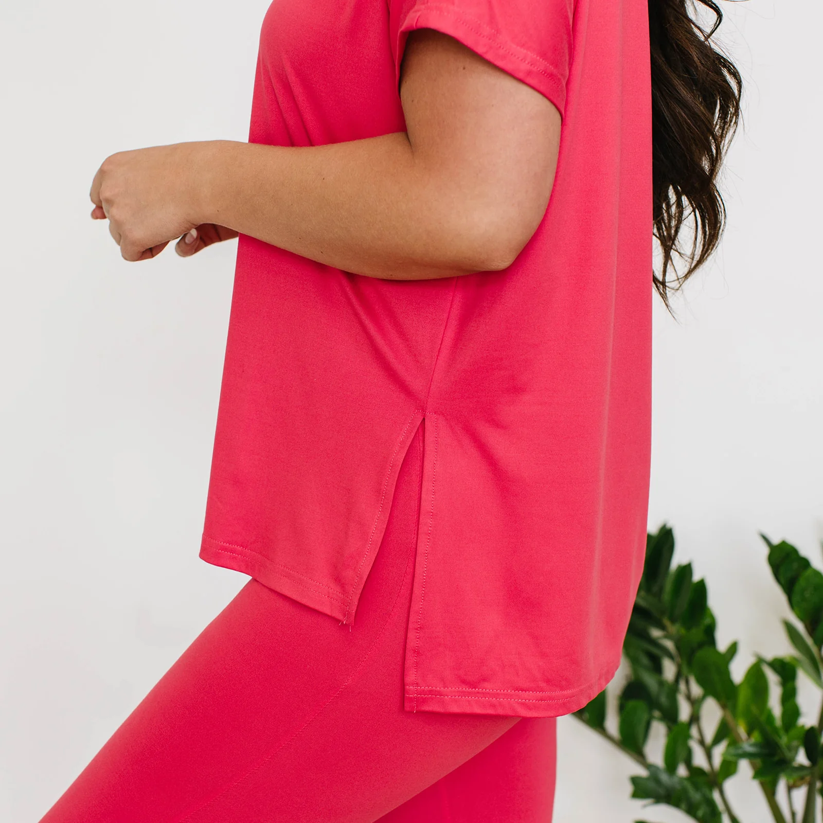 Quinn Loungewear Set - Raspberry - Image 4
