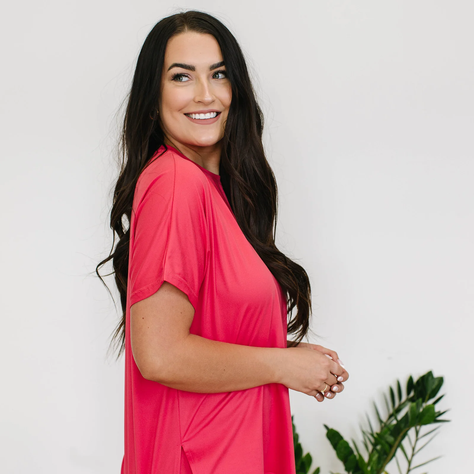 Quinn Loungewear Set - Raspberry - Image 7