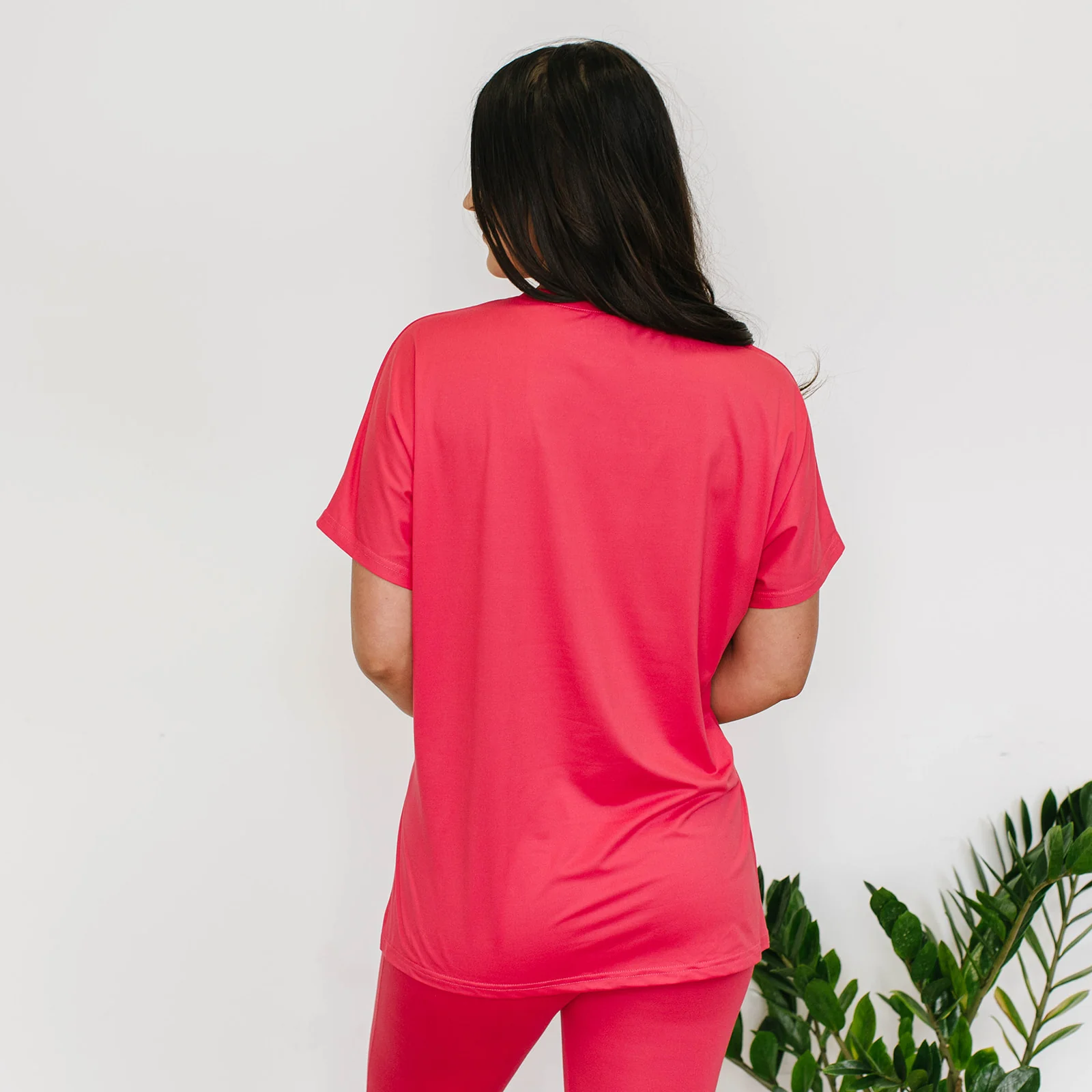 Quinn Loungewear Set - Raspberry - Image 8