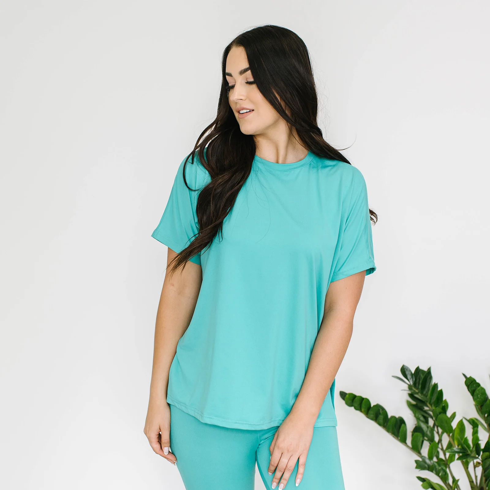 Quinn Loungewear Set - Turquoise - Image 5