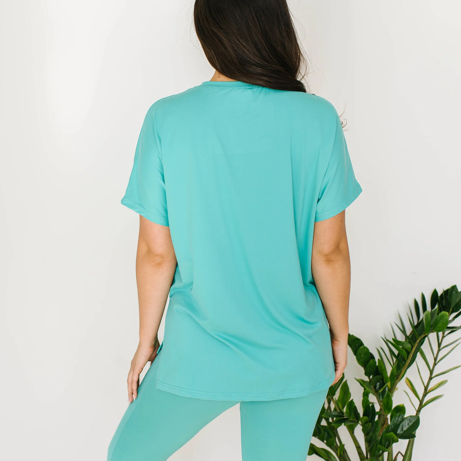Quinn Loungewear Set - Turquoise - Image 8
