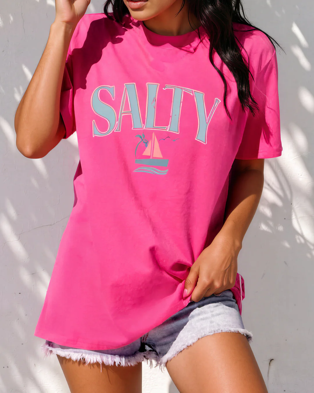 SALTY Beach Vacation Graphic Tee