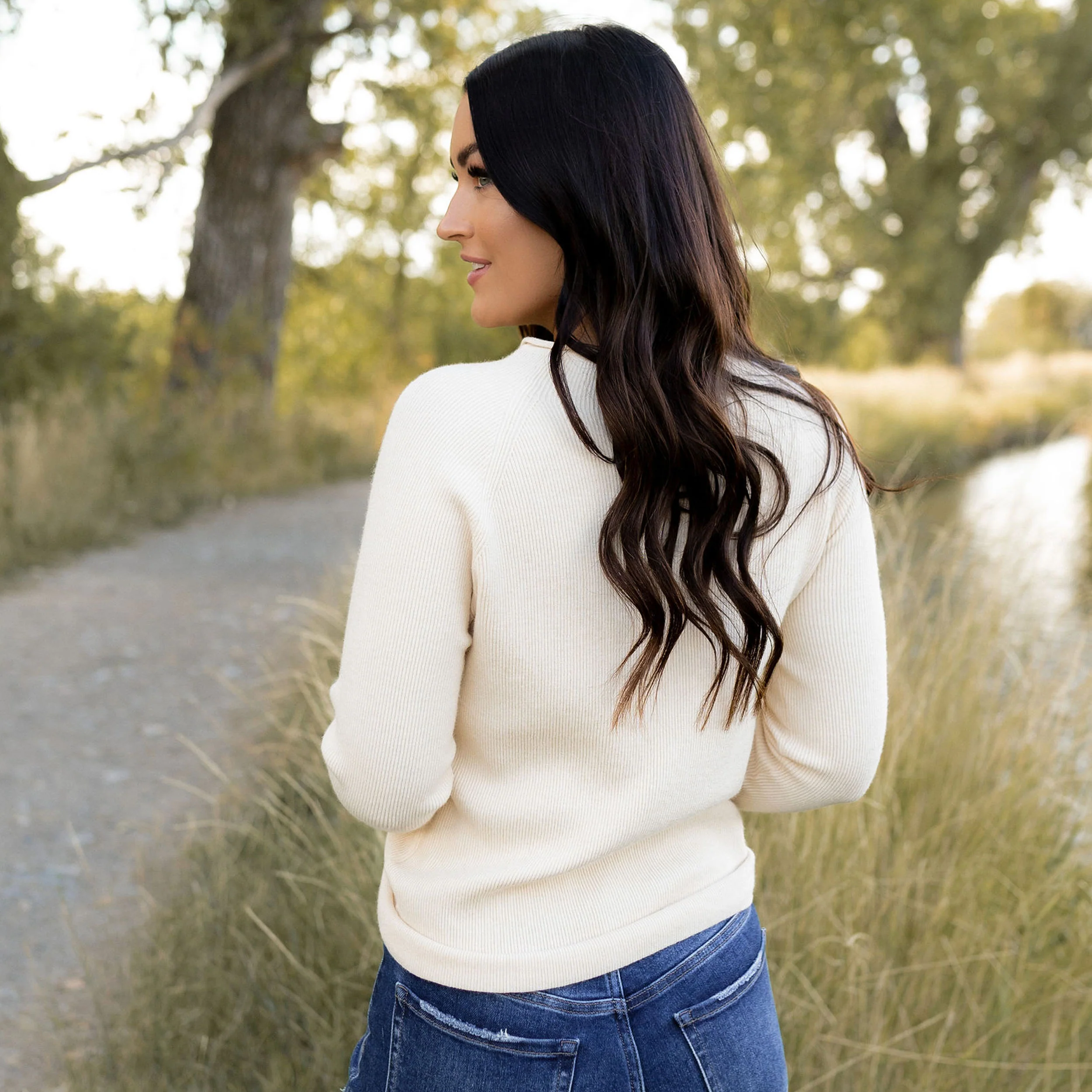 Ruth Sweater - Cream - Image 5