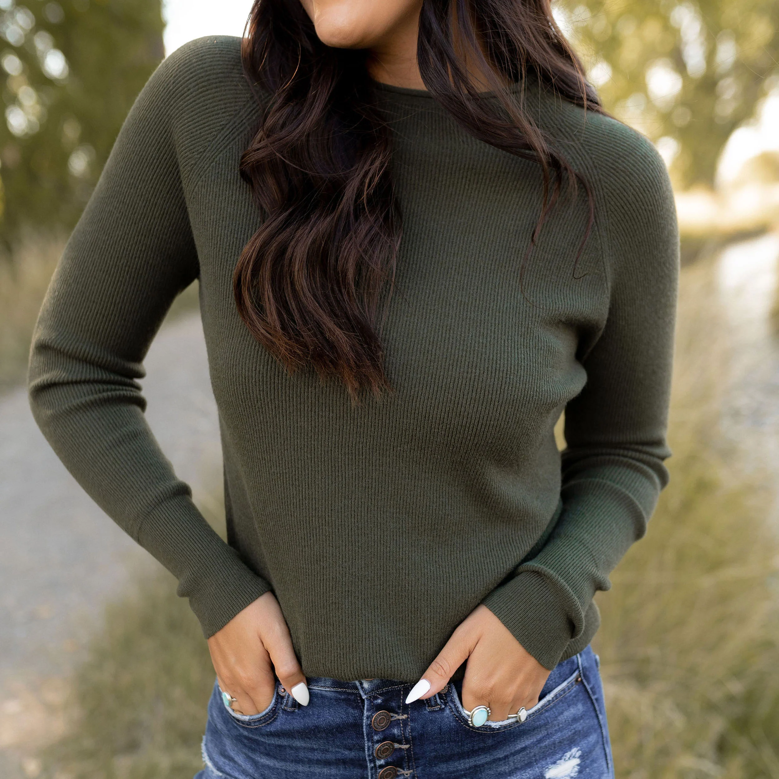 Ruth Sweater - Forest