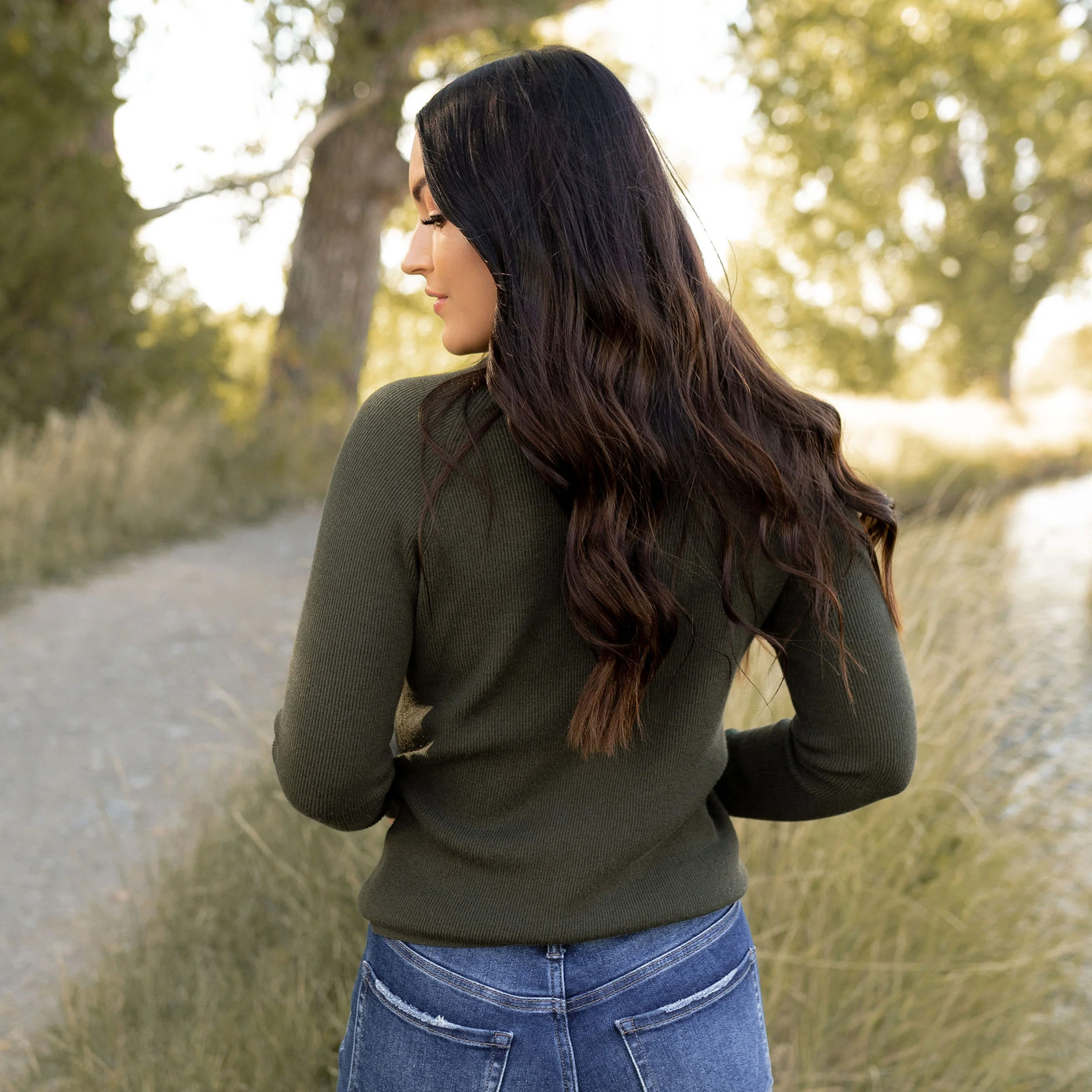 Ruth Sweater - Forest - Image 6